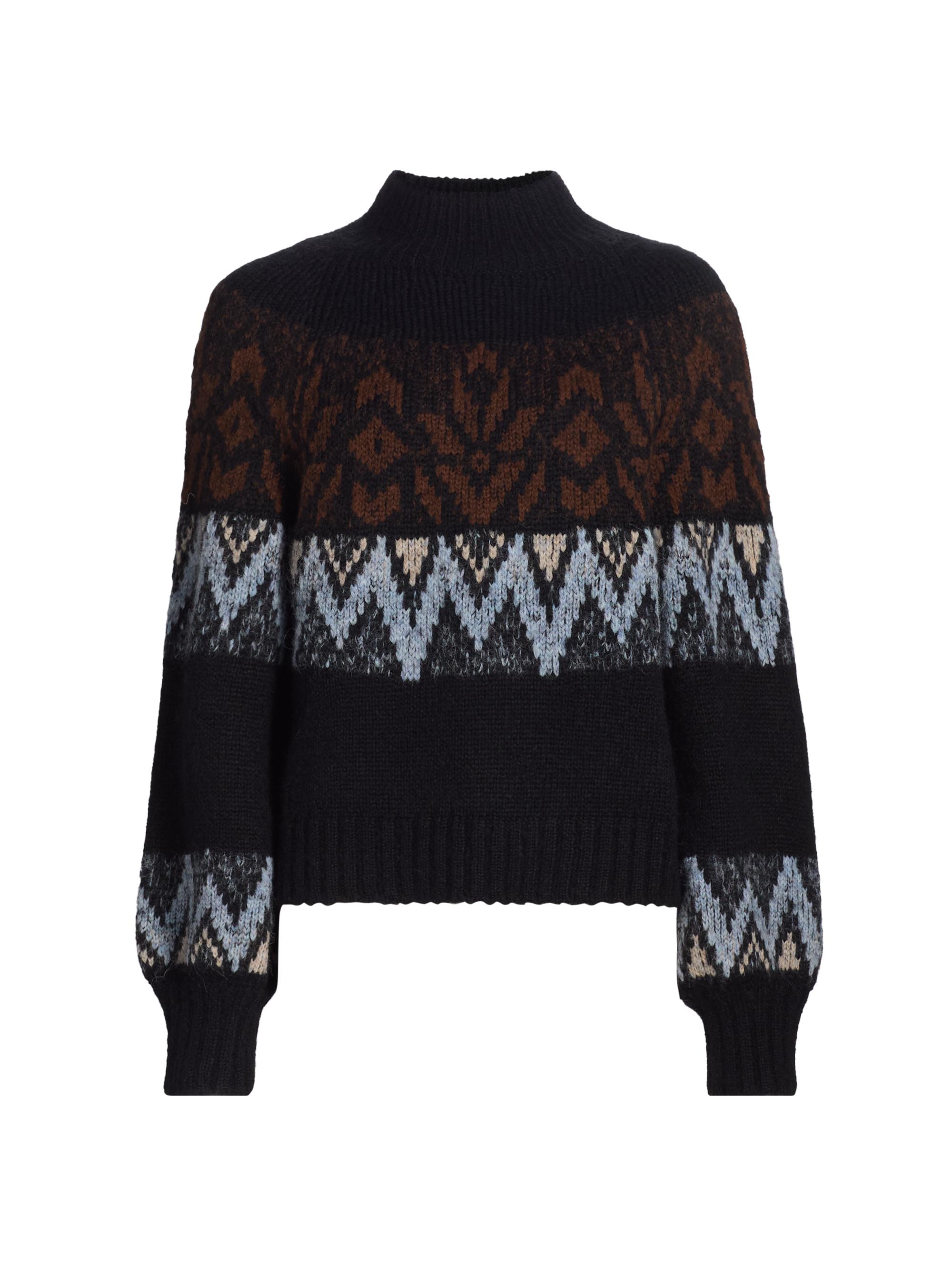 Maria Cher Women's Janis Lilith Alpaca-Blend Sweater - Black