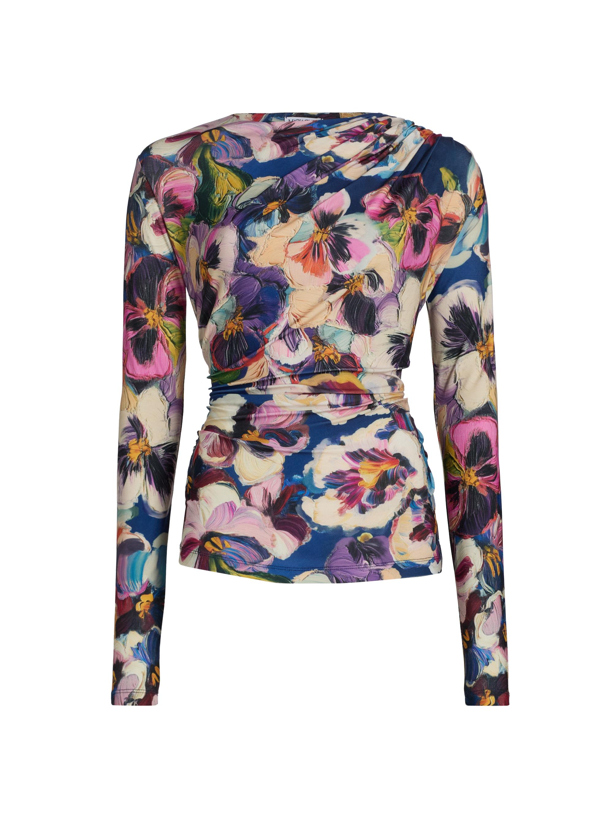 Maria Cher Women's Carroll Lauren Floral Long-Sleeve Top