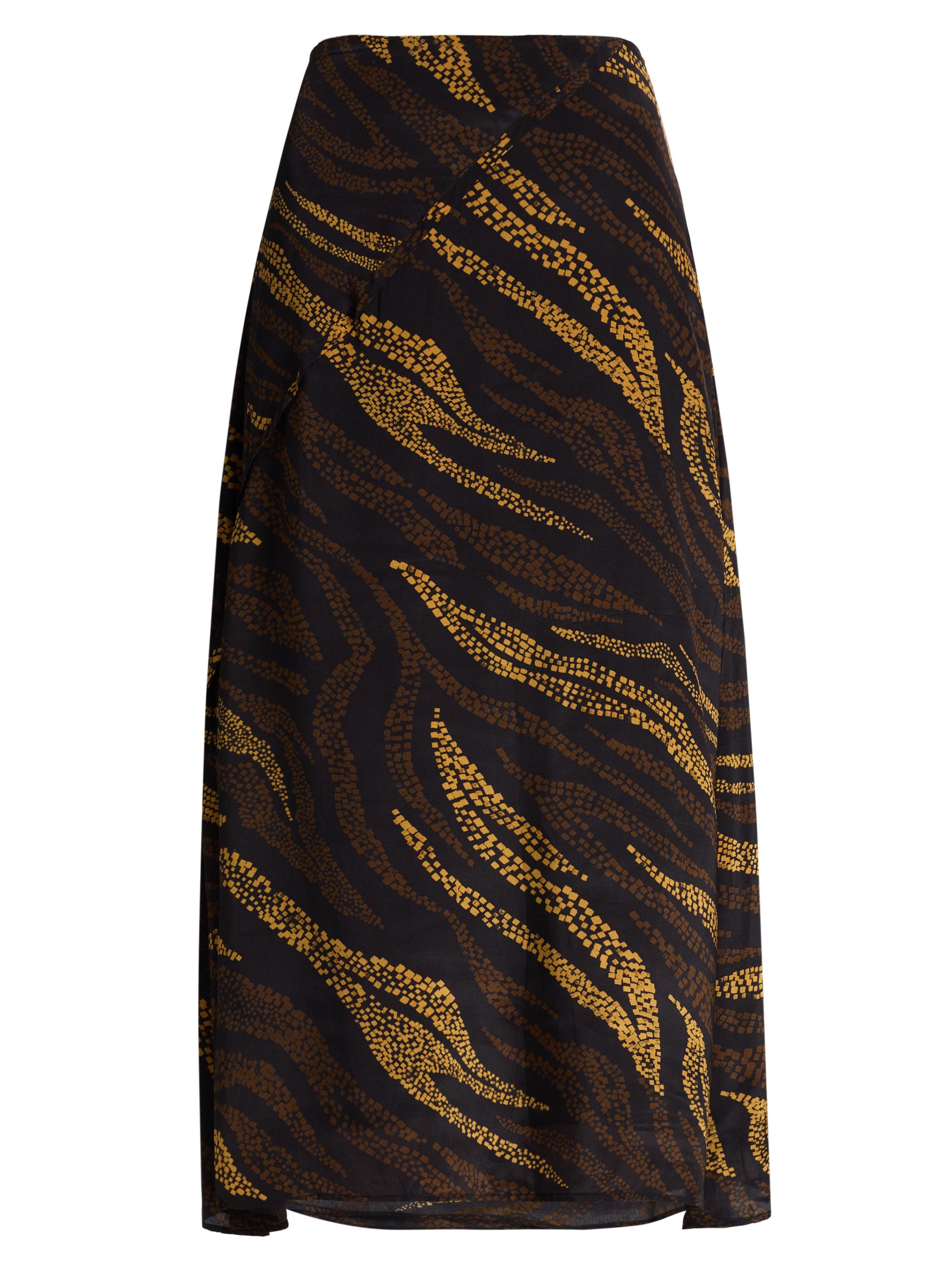 Tory Burch Printed Silk Twill Skirt | Saks Fifth Avenue