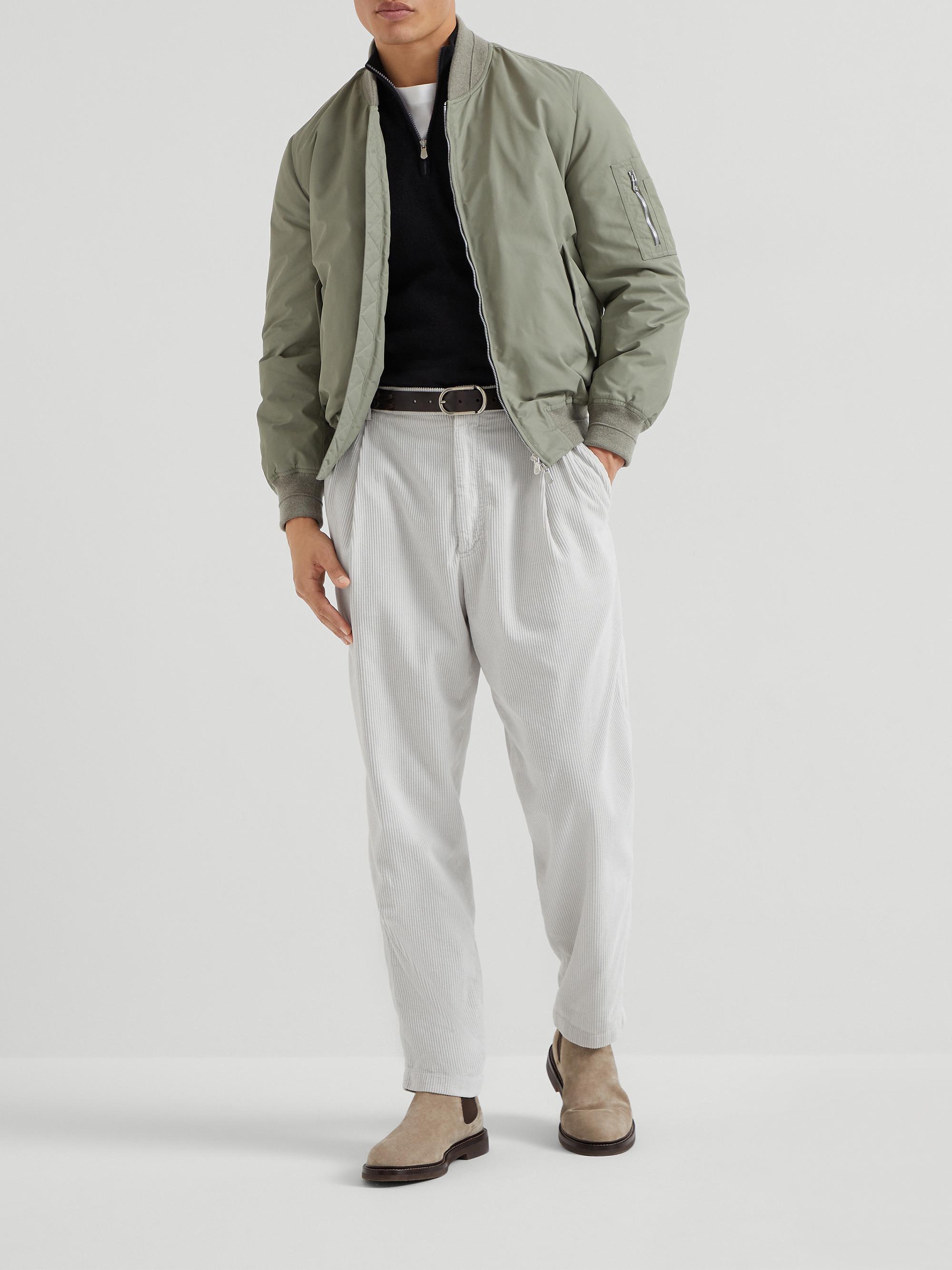 Brunello Cucinelli Cashmere Sweater with Half Zip | Saks Fifth Avenue