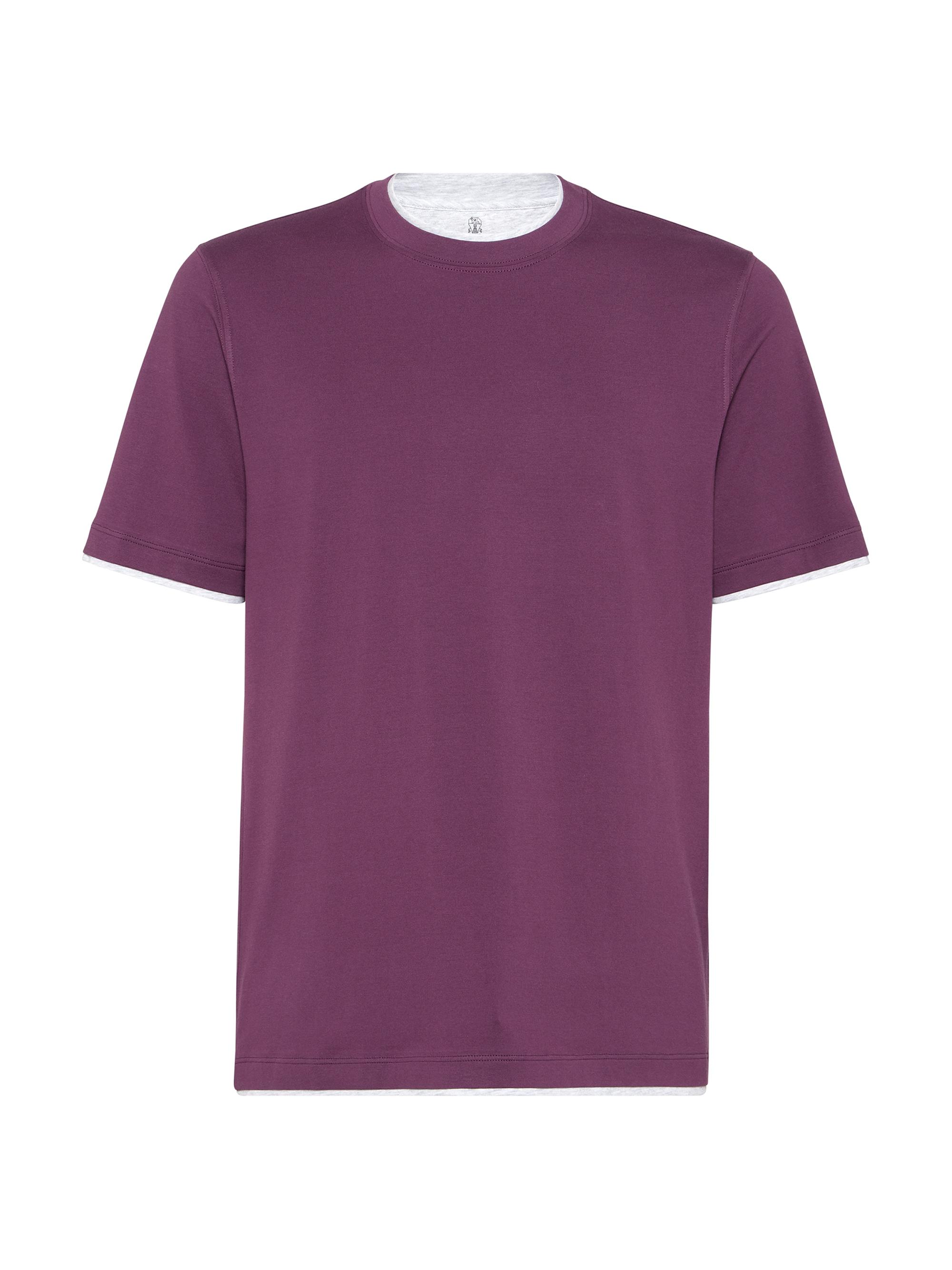 Brunello Cucinelli Linen and Cotton Textured Rib Knit T