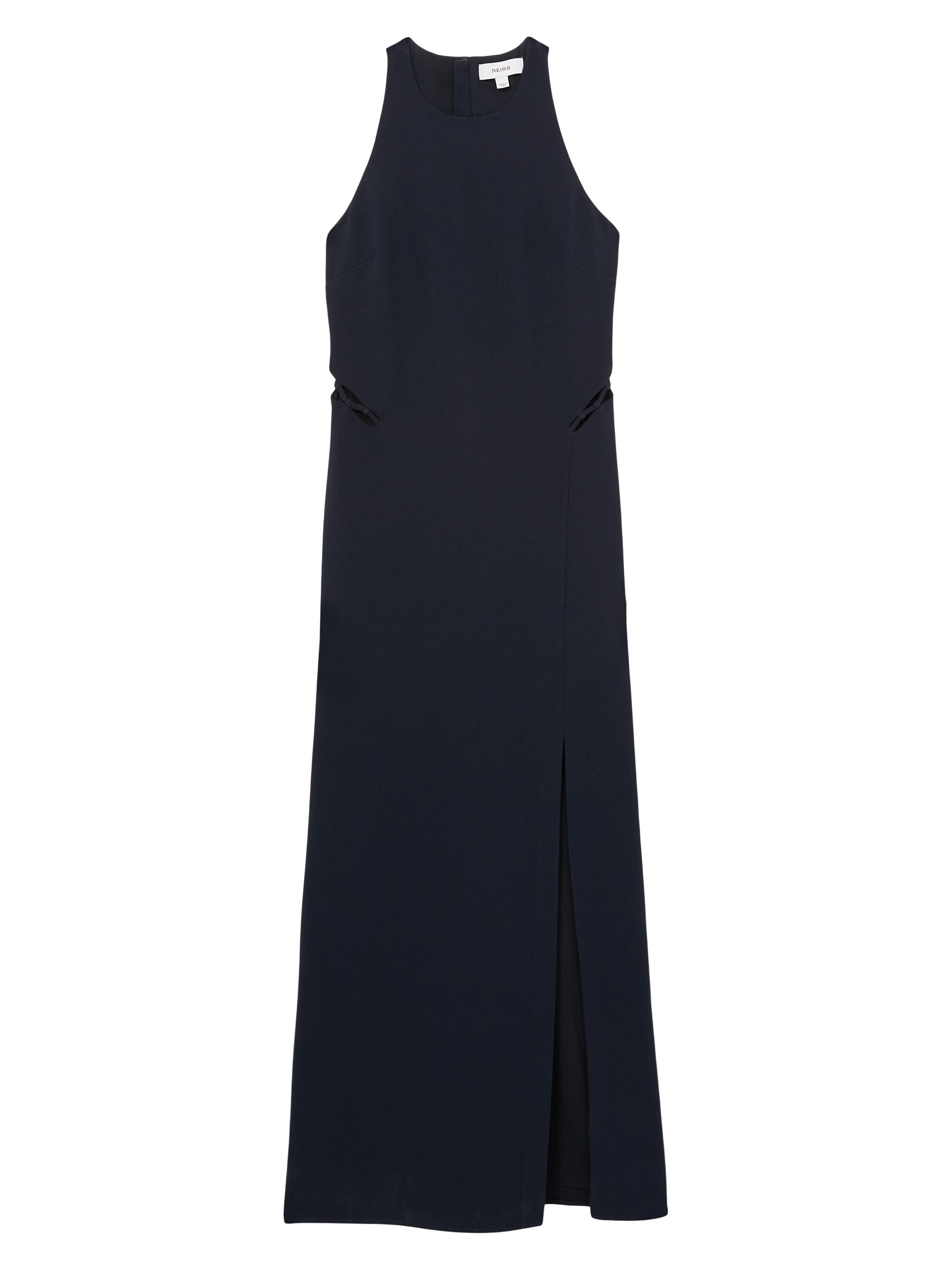 Reiss Women's Blair Ladder-Trim Cocktail Dress - Navy
