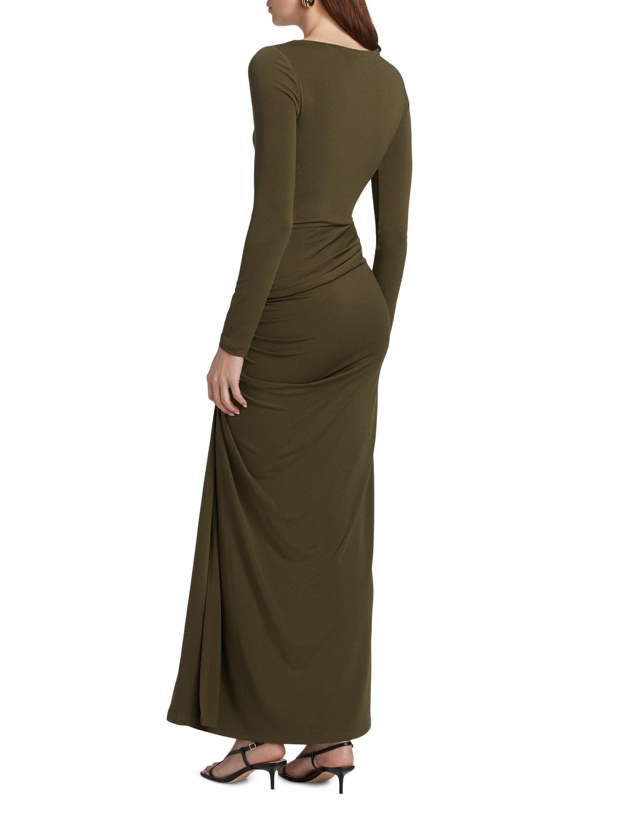 Significant Other Sarlyn Crepe Long-Sleeve Maxi Dress | Saks Fifth