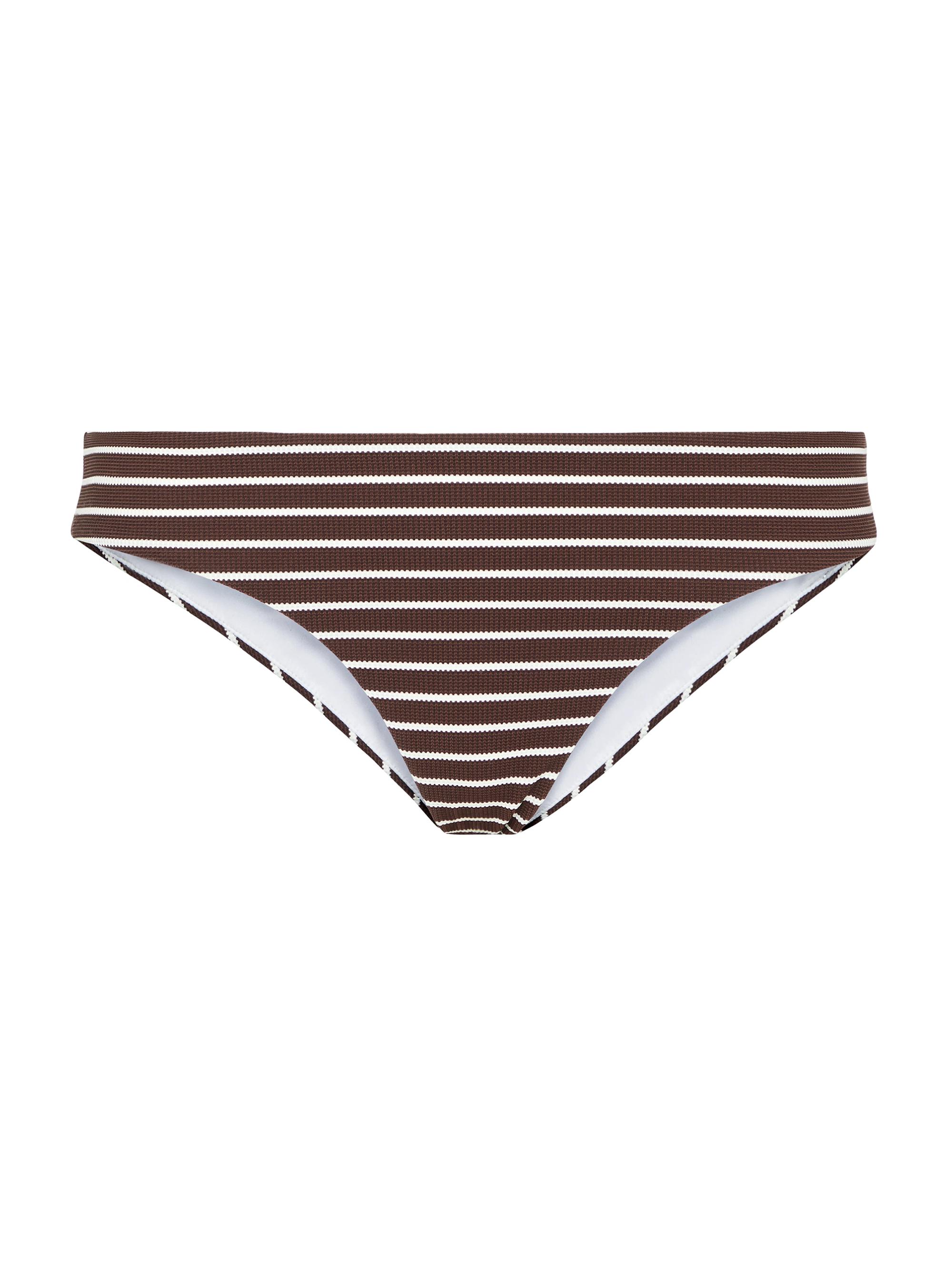 Brunello Cucinelli Women's Techno Piqué Bikini Bottoms - Brown