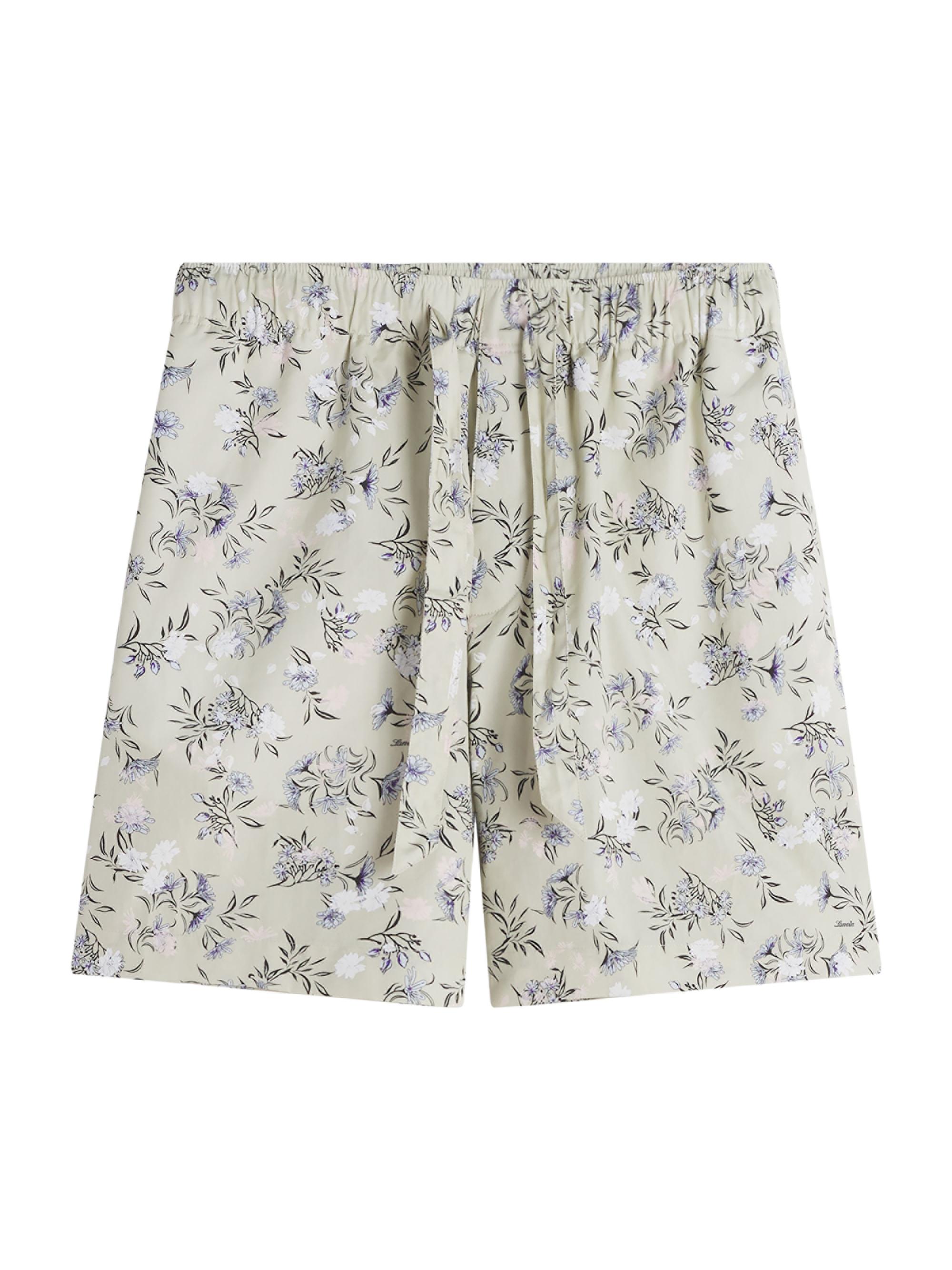 Lanvin Men's Printed Cotton Shorts - Lin