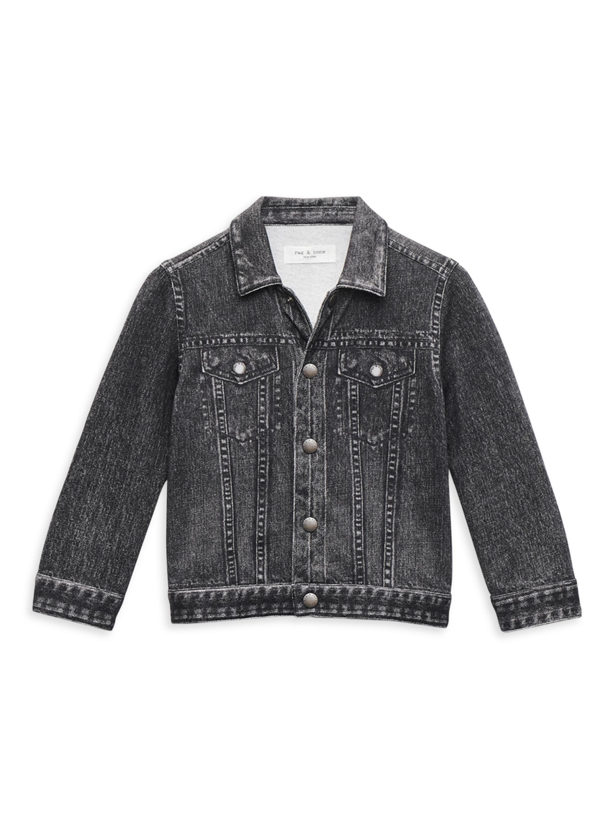 rag & bone Baby's, Little Kid's & Kid's Miramar Cotton Jacket - Black