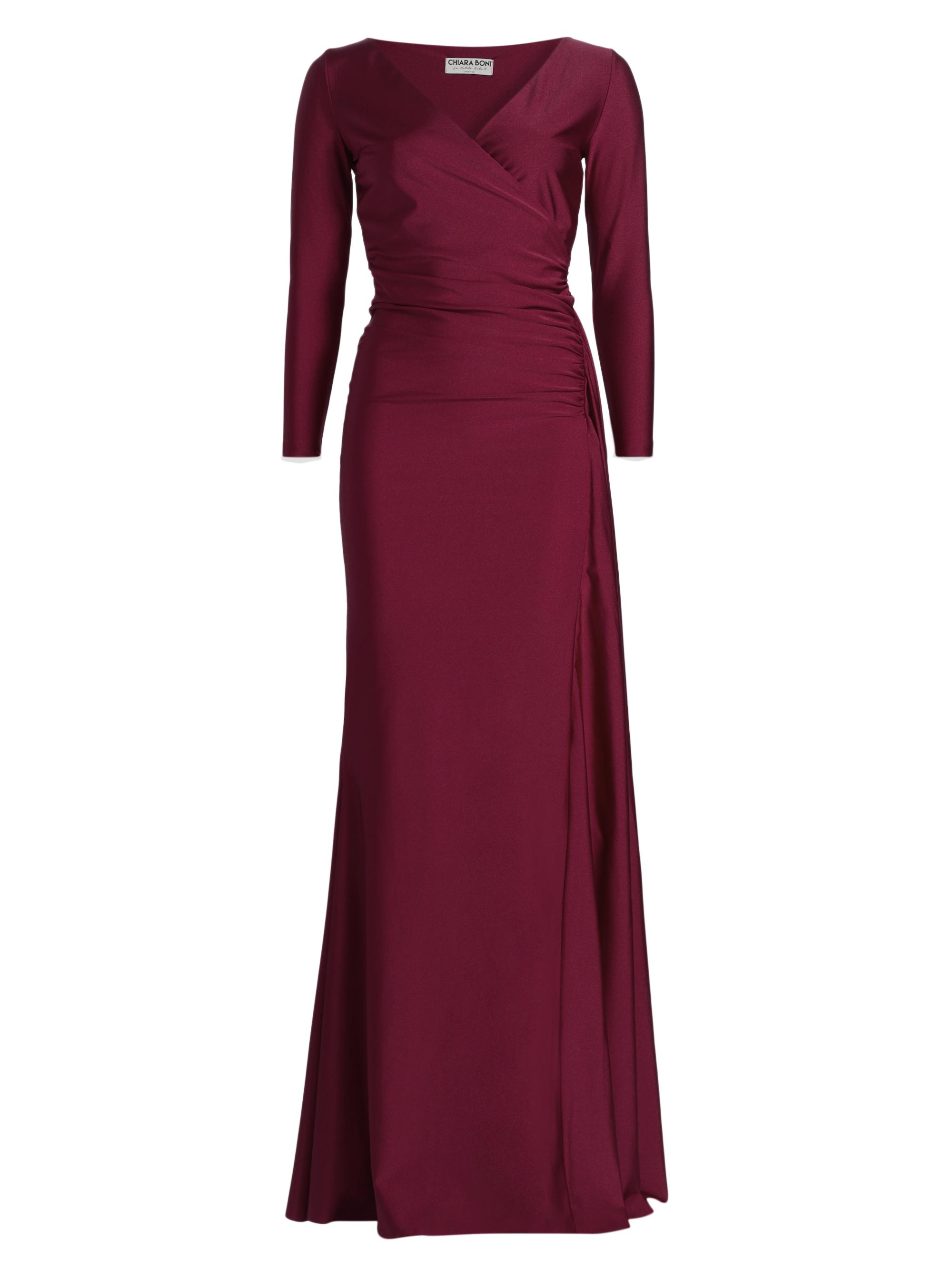 Chiara Boni La Petite Robe Women's Koly Stretch-Jersey Gown - Garnet