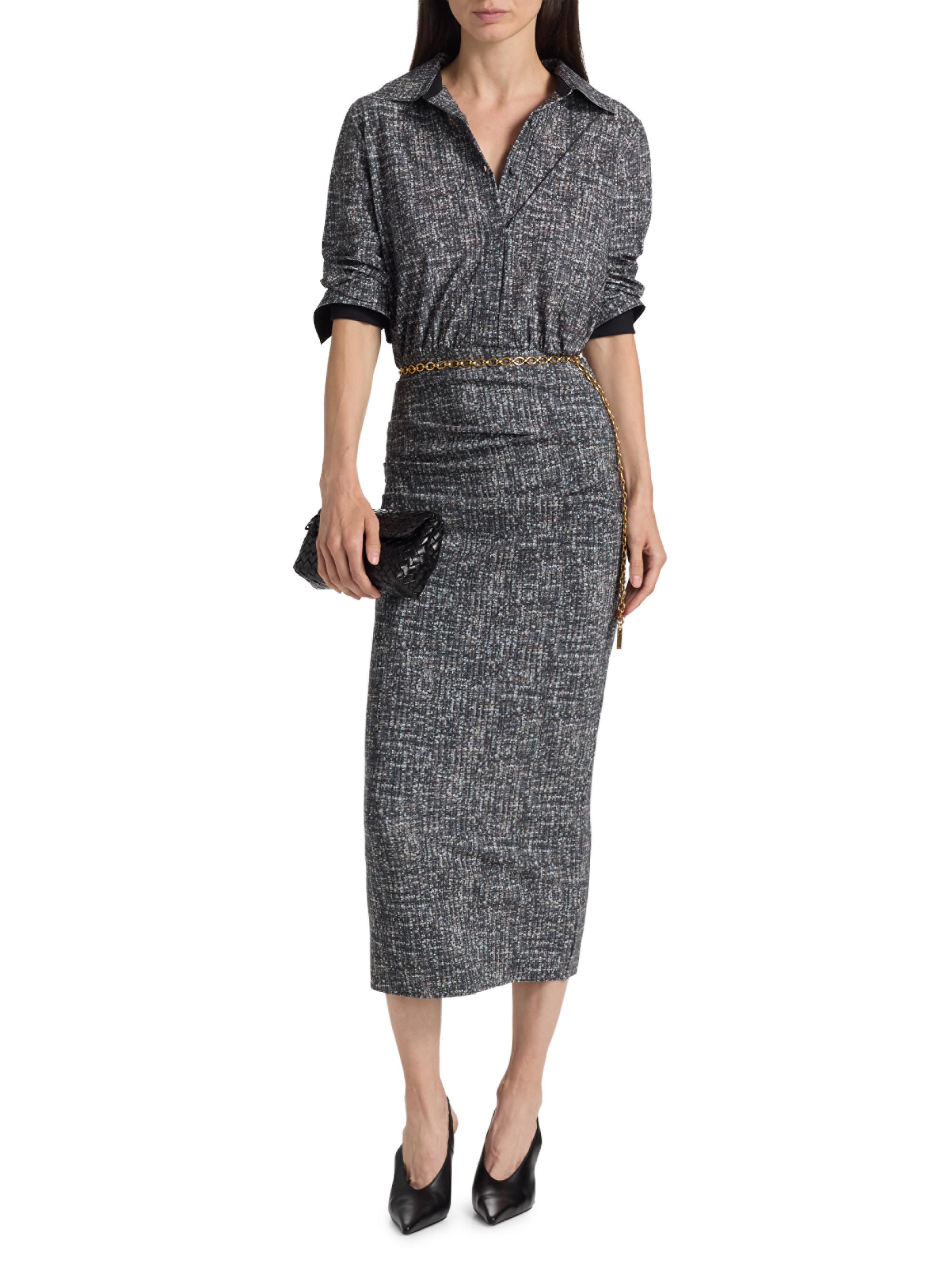 Chiara Boni La Petite Robe Azora Jersey Midi-Shirtdress | Saks Fifth Avenue