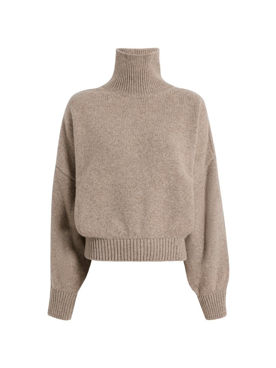 Khaite Women's Willem Cashmere Sweater In Brown