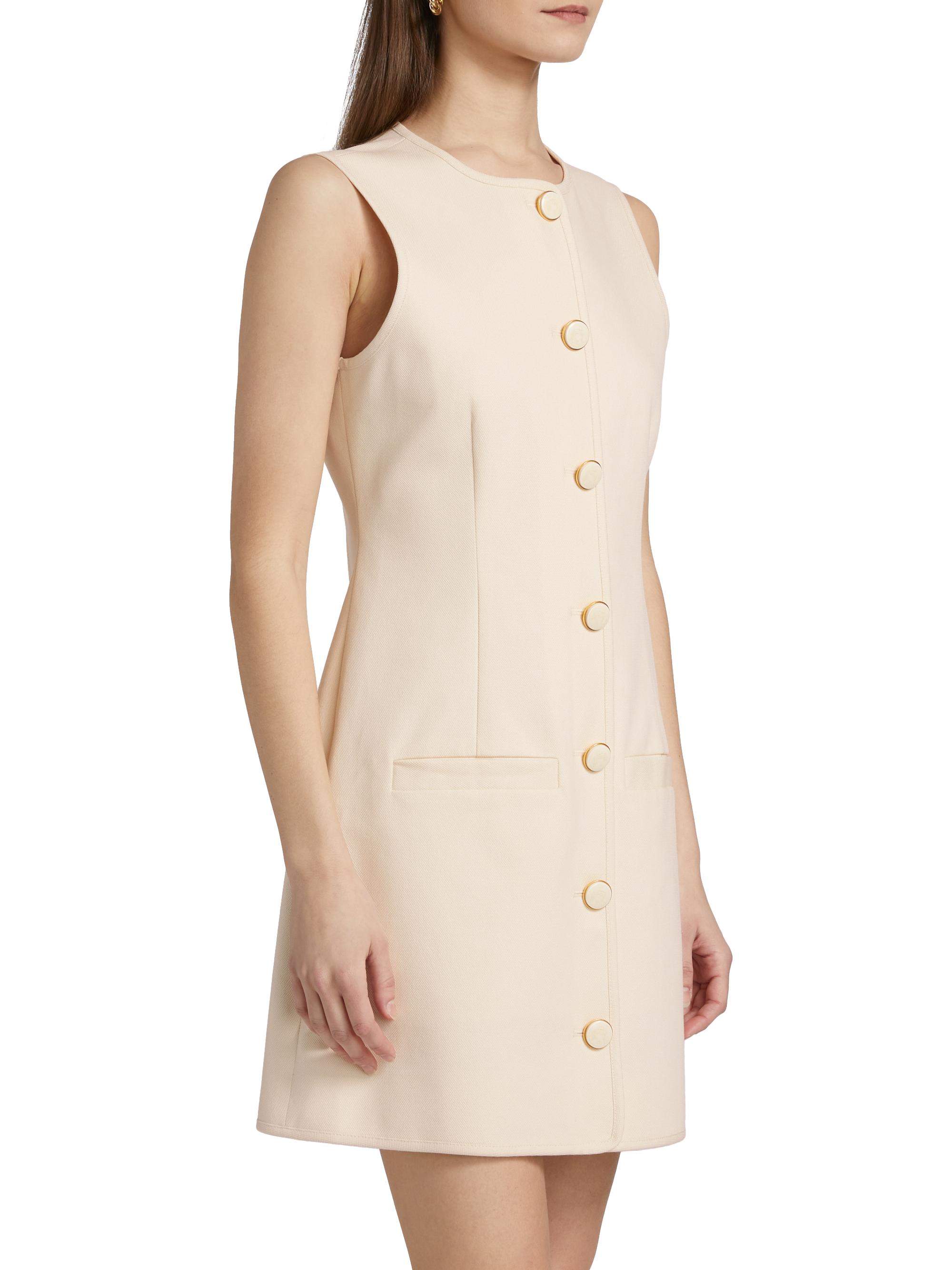 green emerald velvet dress Priscilla Sleeveless Dress in Embroidery – Draper James main image 0
