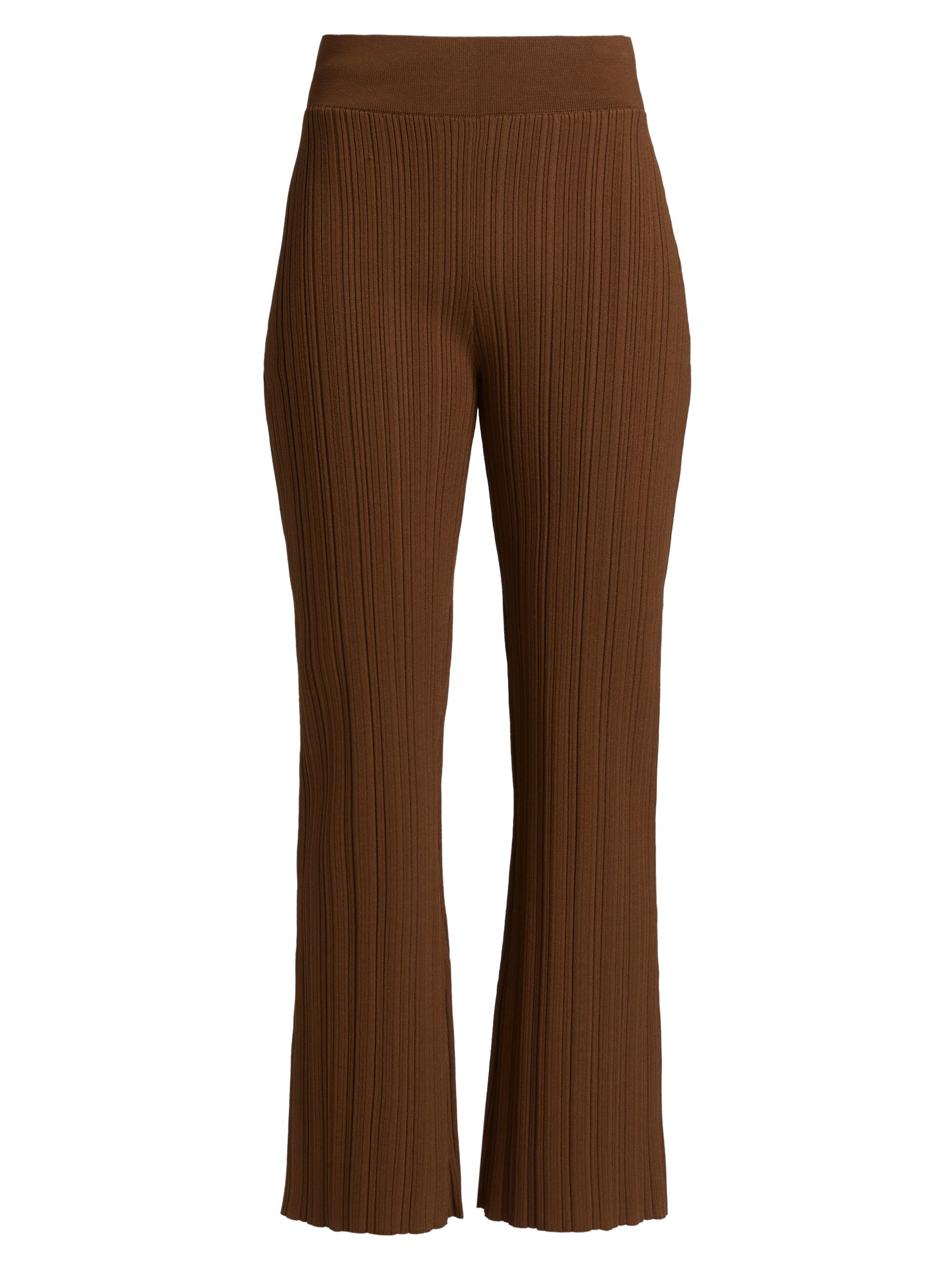 Alice + Olivia New Olivia Houndstooth Slim Flare Trousers | Saks