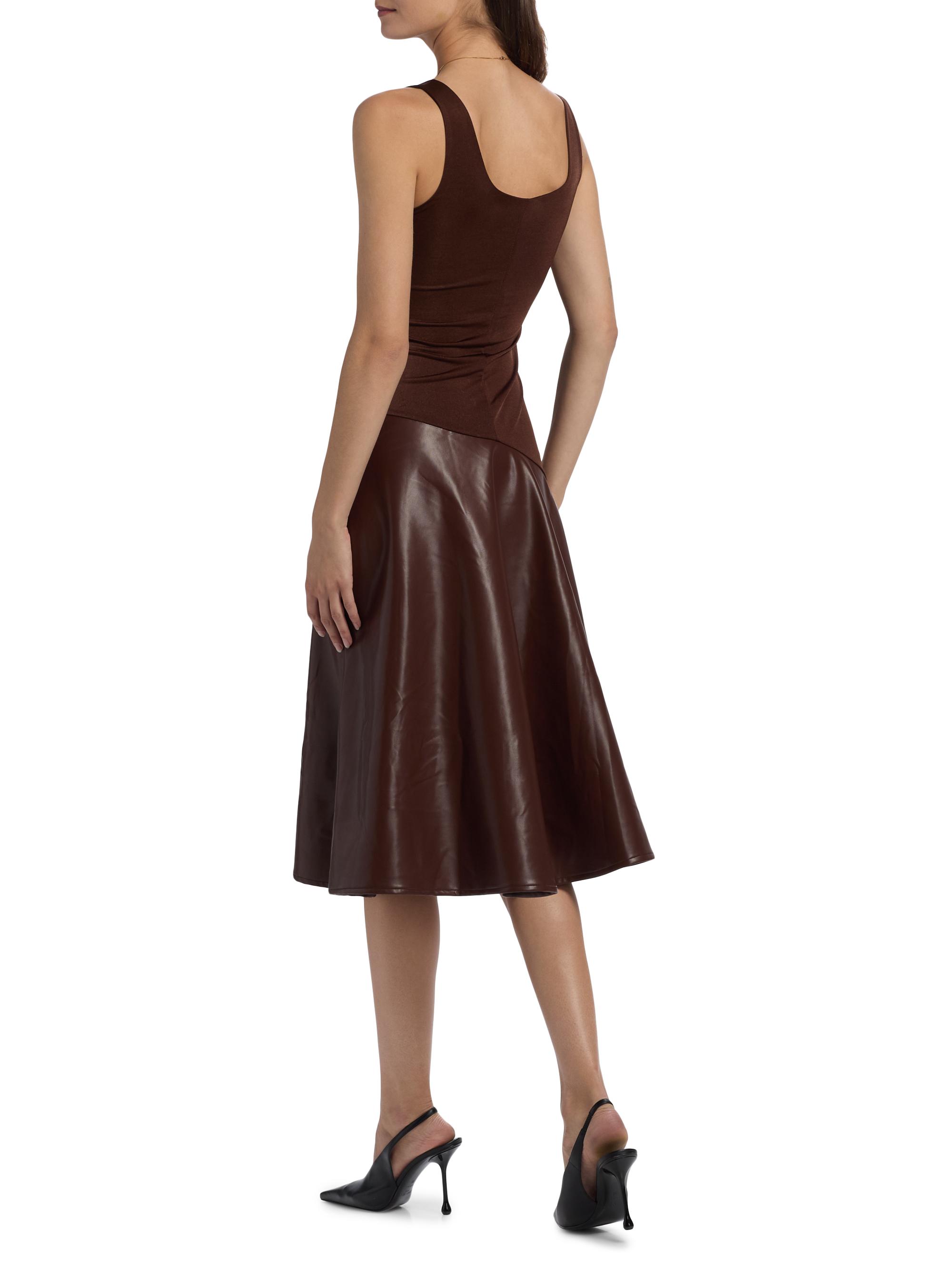 knee length dresses for ladies Martina Mockneck Dress main image 1