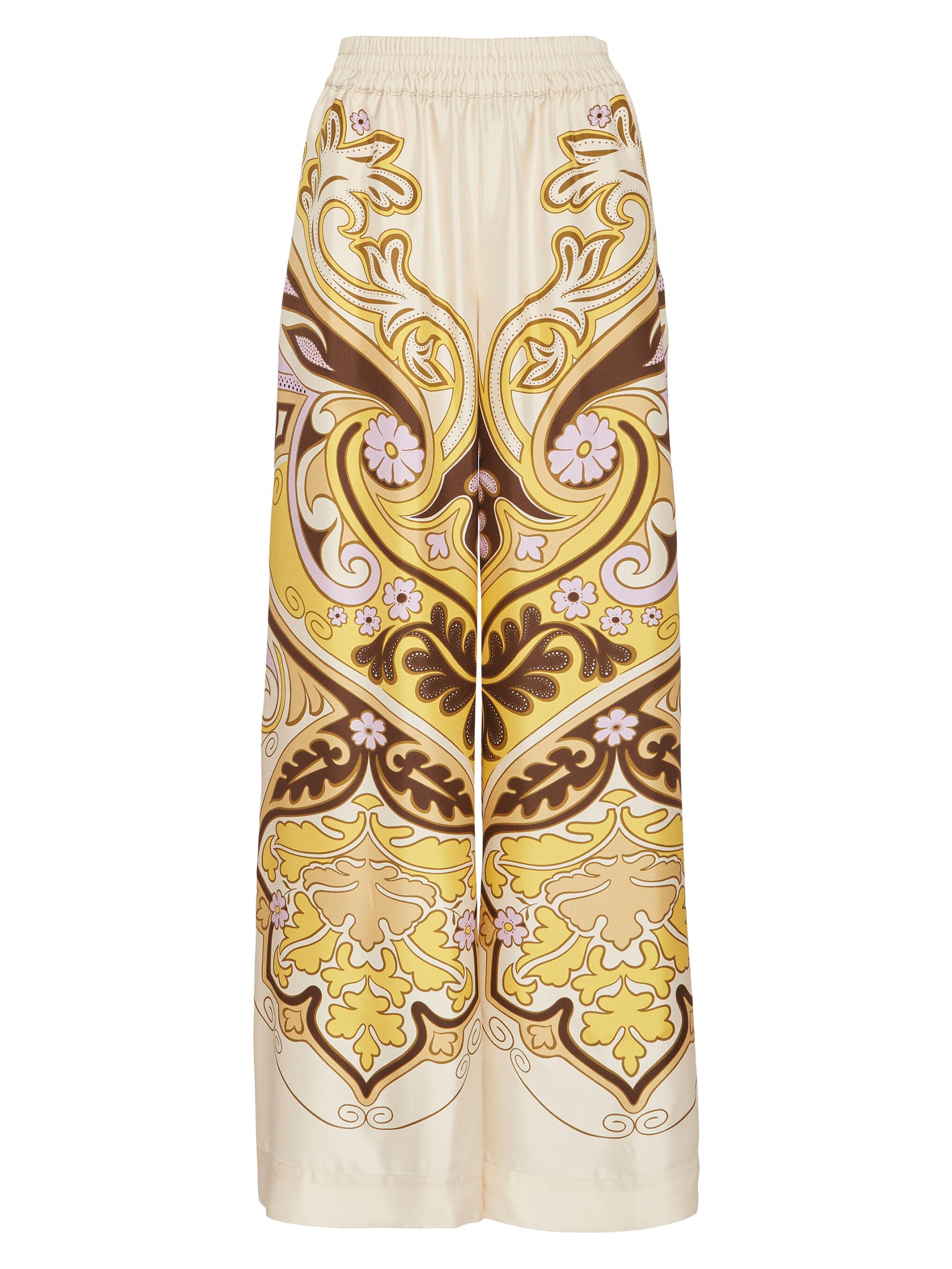 La DoubleJ Women's Palazzo Pants - Spells Yellow