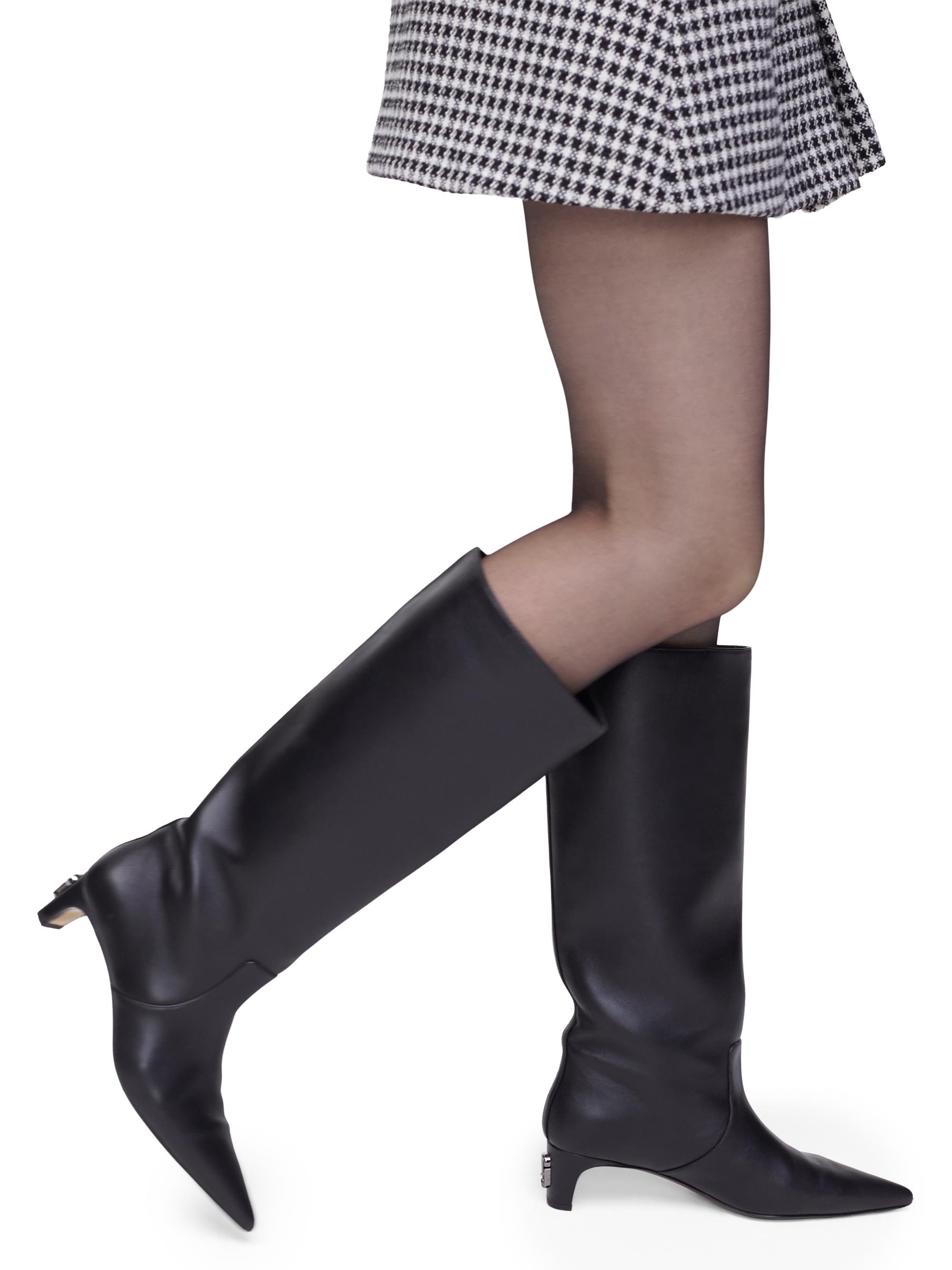 Marc Jacobs The Mel 45MM Leather Boots | Saks Fifth Avenue