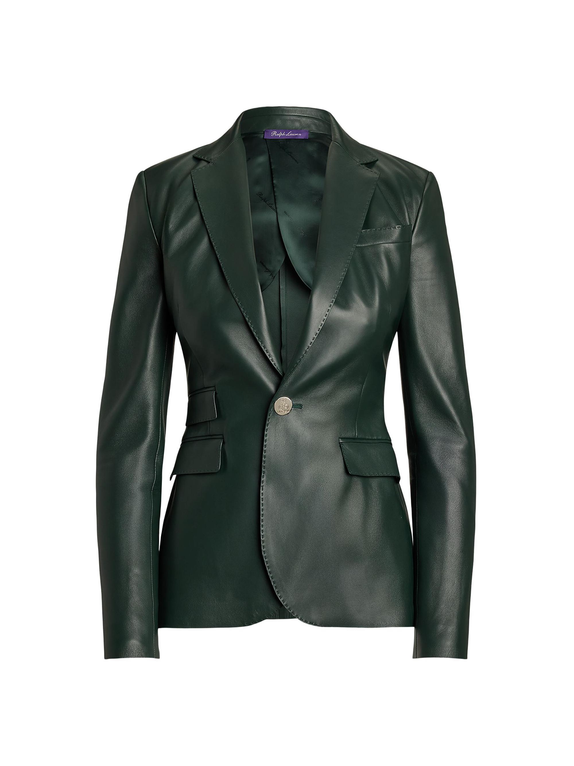Ralph Lauren Collection Parker Leather Jacket | Saks Fifth Avenue