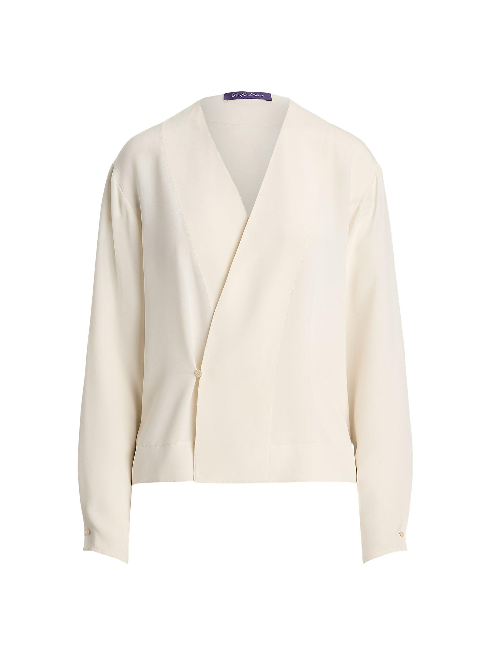 Liora Silk Marocaine Wrap Blouse