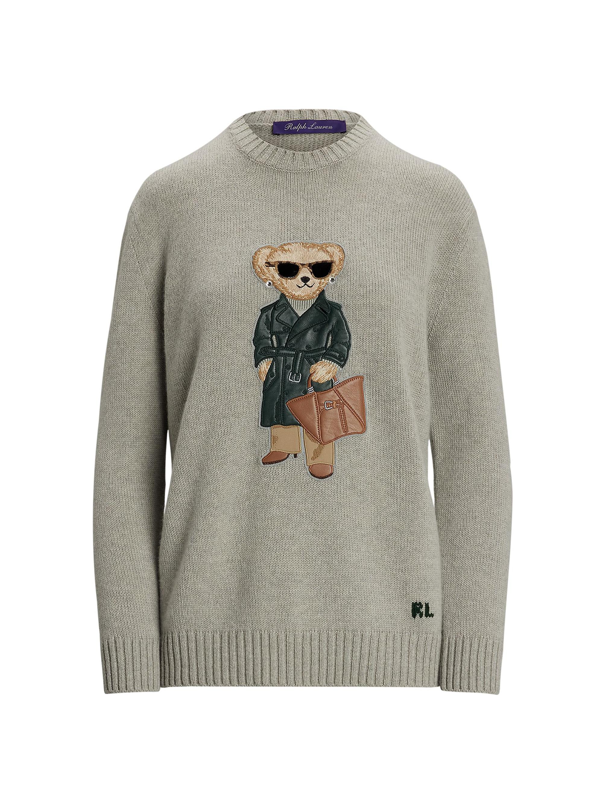 Ralph Lauren Collection Polo Bear Cashmere Sweater | Saks Fifth Avenue