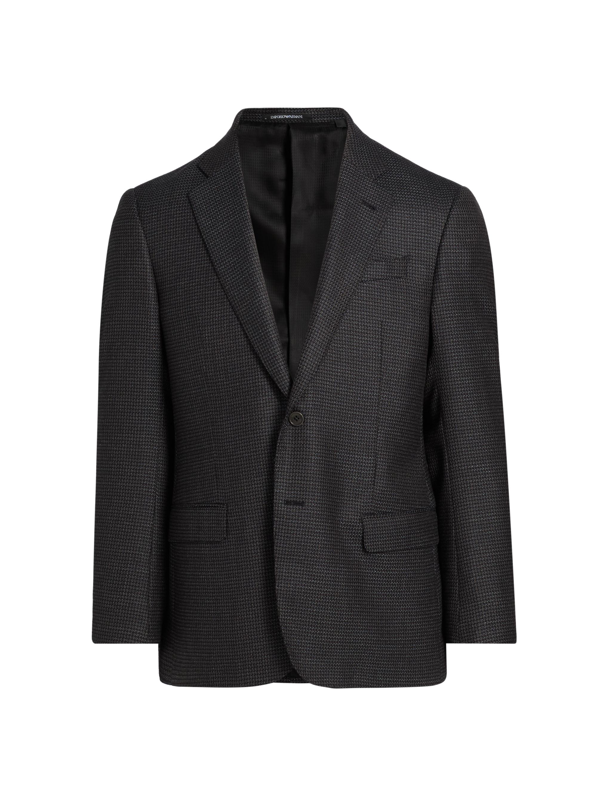 Emporio Armani Virgin Wool-Blend Blazer | Saks Fifth Avenue