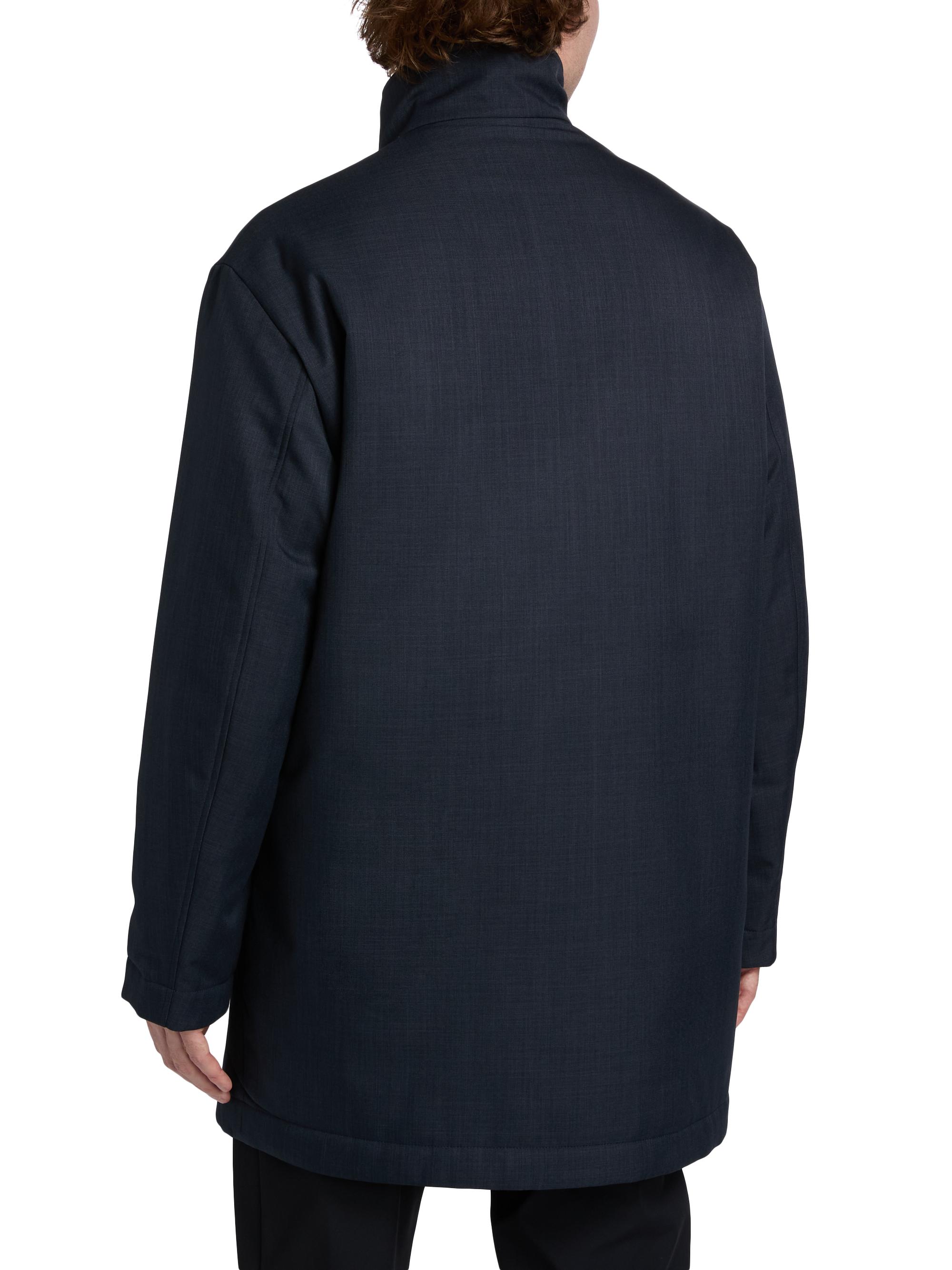 Emporio Armani Caban Stand Collar Coat | Saks Fifth Avenue
