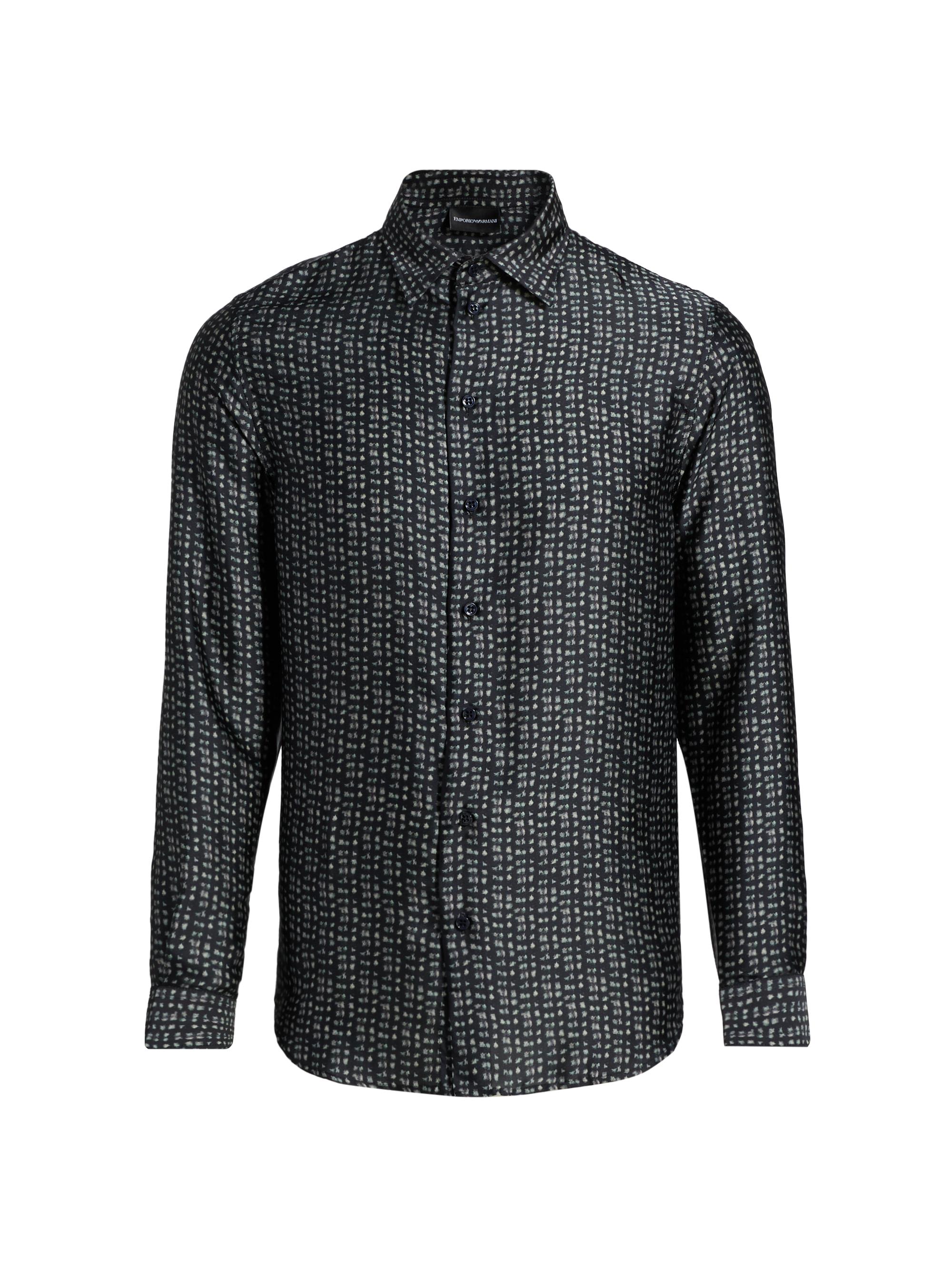 Emporio Armani Clubwear Capsule Rhinestone Sport Shirt | Saks