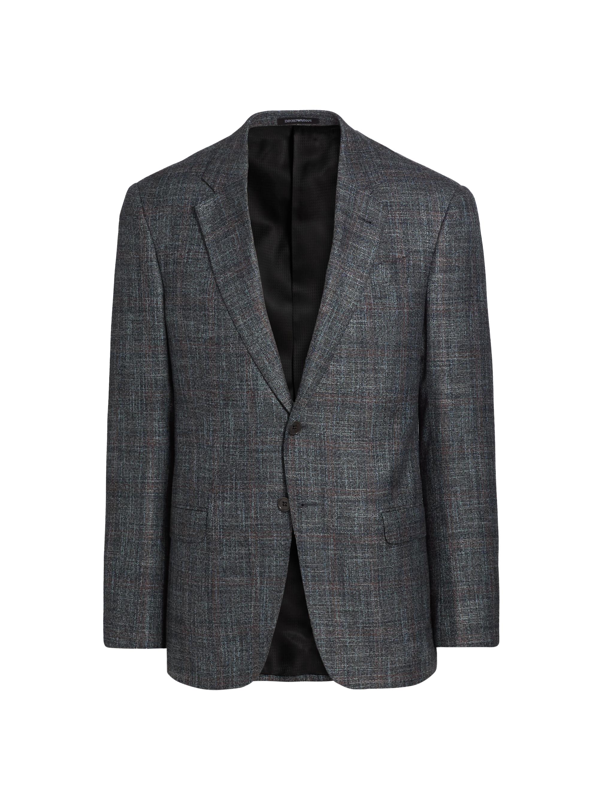 Emporio Armani Men's Textured Wool-Blend Sport Coat - Grey