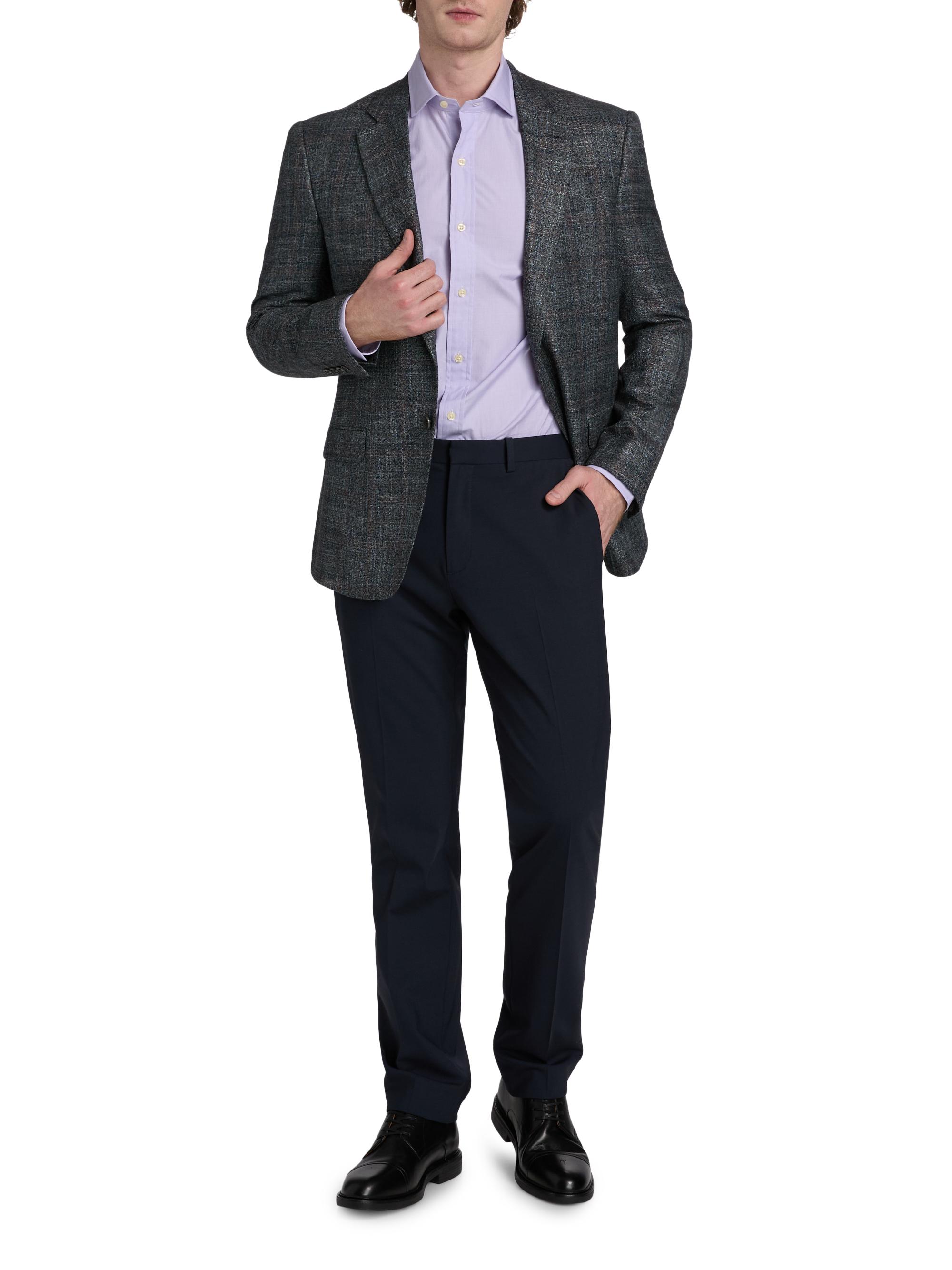 Emporio Armani Textured Wool-Blend Sport Coat | Saks Fifth Avenue