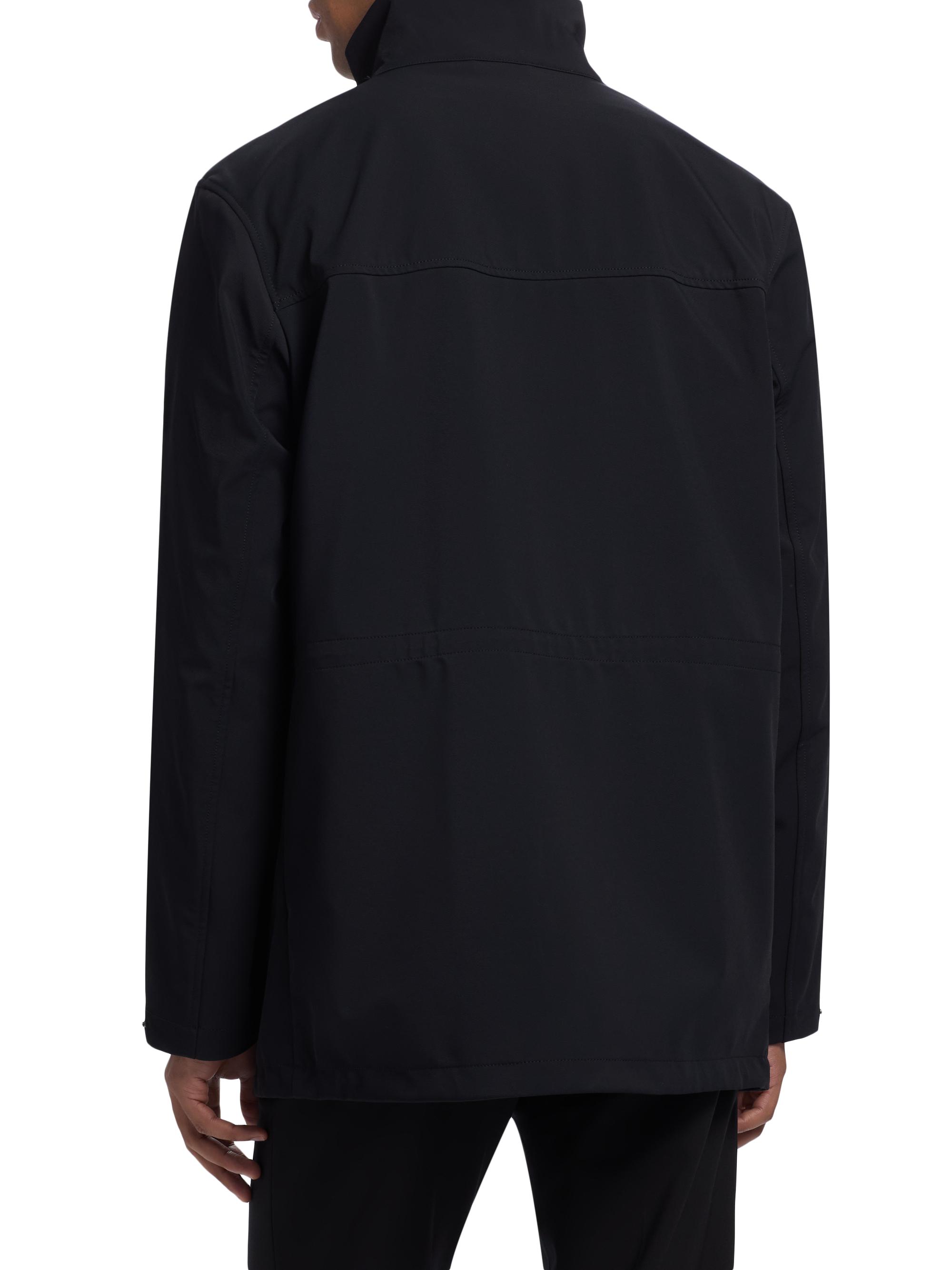 Emporio Armani Men's Nylon Parka Jacket - Blue Navy | Thumbnail 5