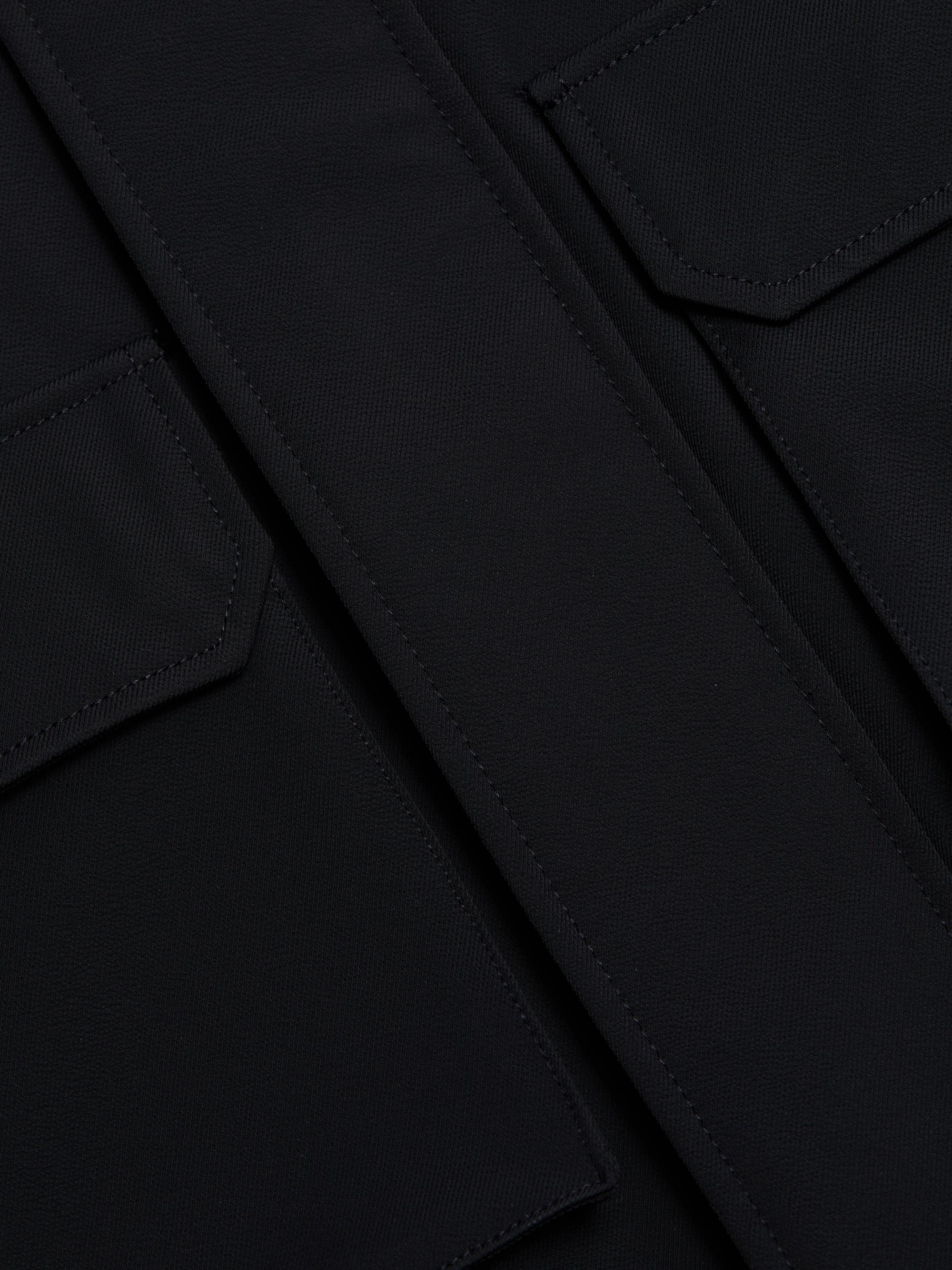 Emporio Armani Men's Nylon Parka Jacket - Blue Navy | Thumbnail 8