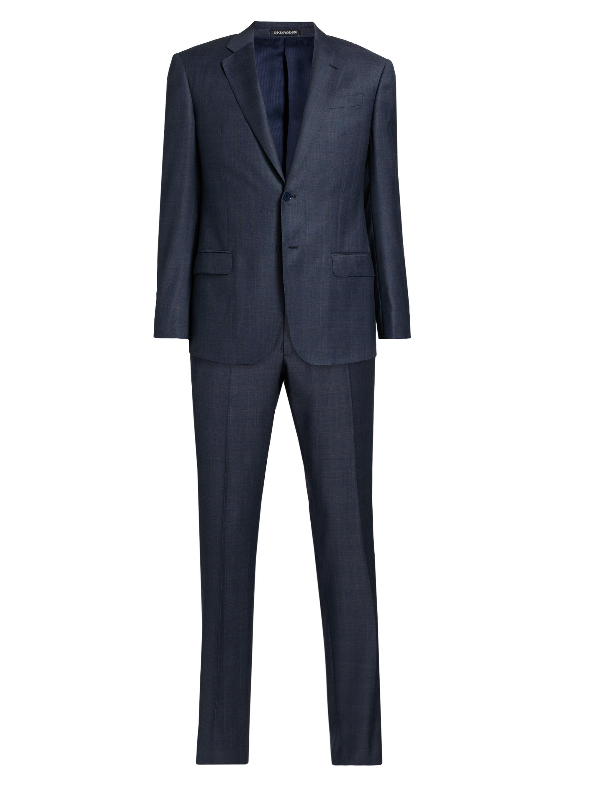Emporio Armani Wool Single-Breasted Suit | Saks Fifth Avenue