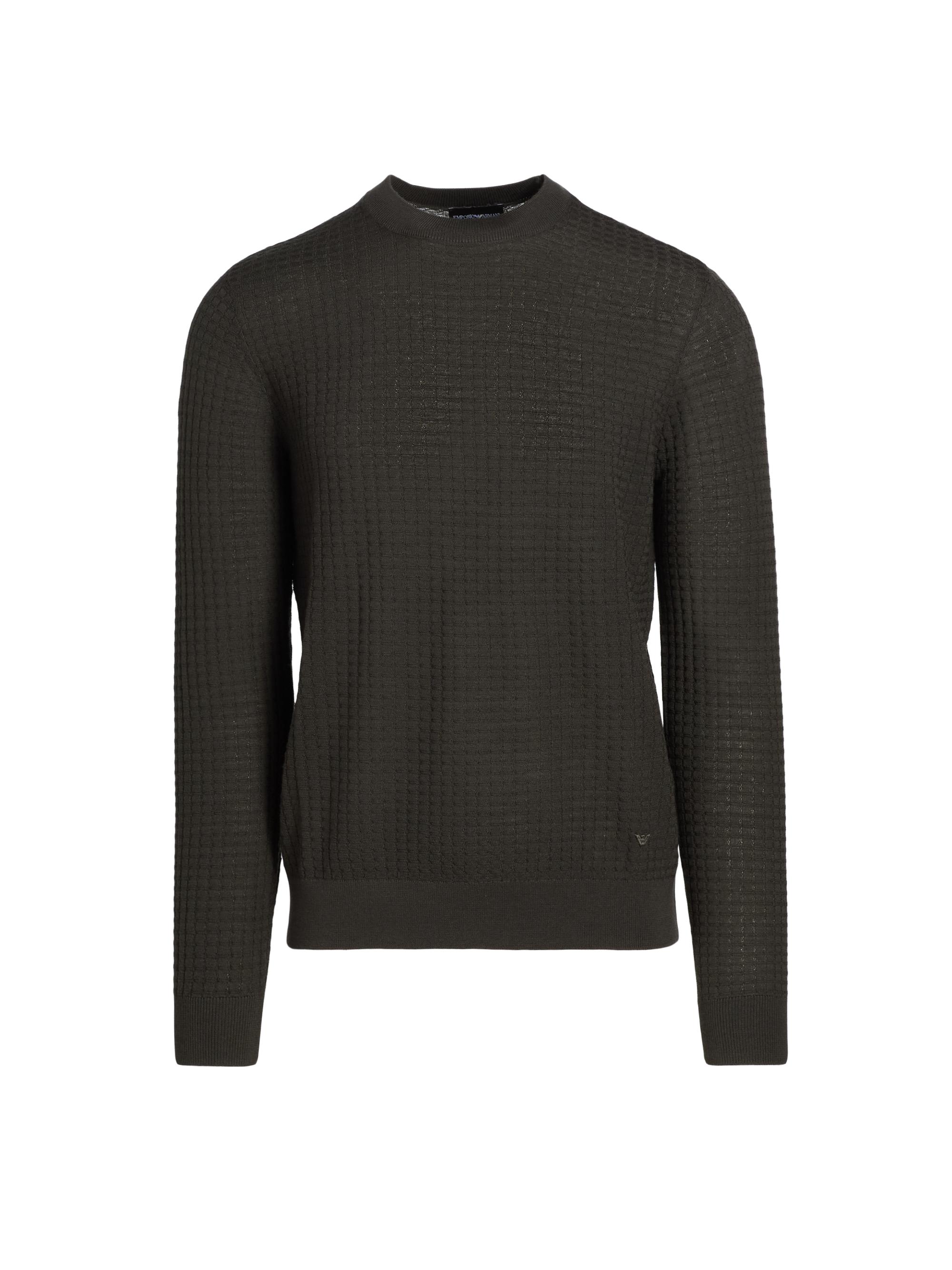 トップス EMPORIO ARMANI design knit black 0400022721048_NAVY?wid=600&hei