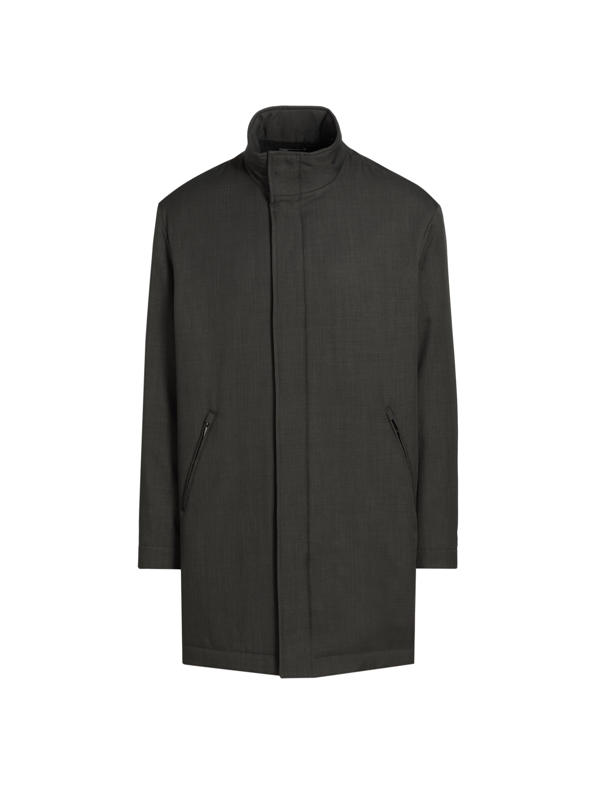 Emporio Armani Caban Wool Coat | Saks Fifth Avenue
