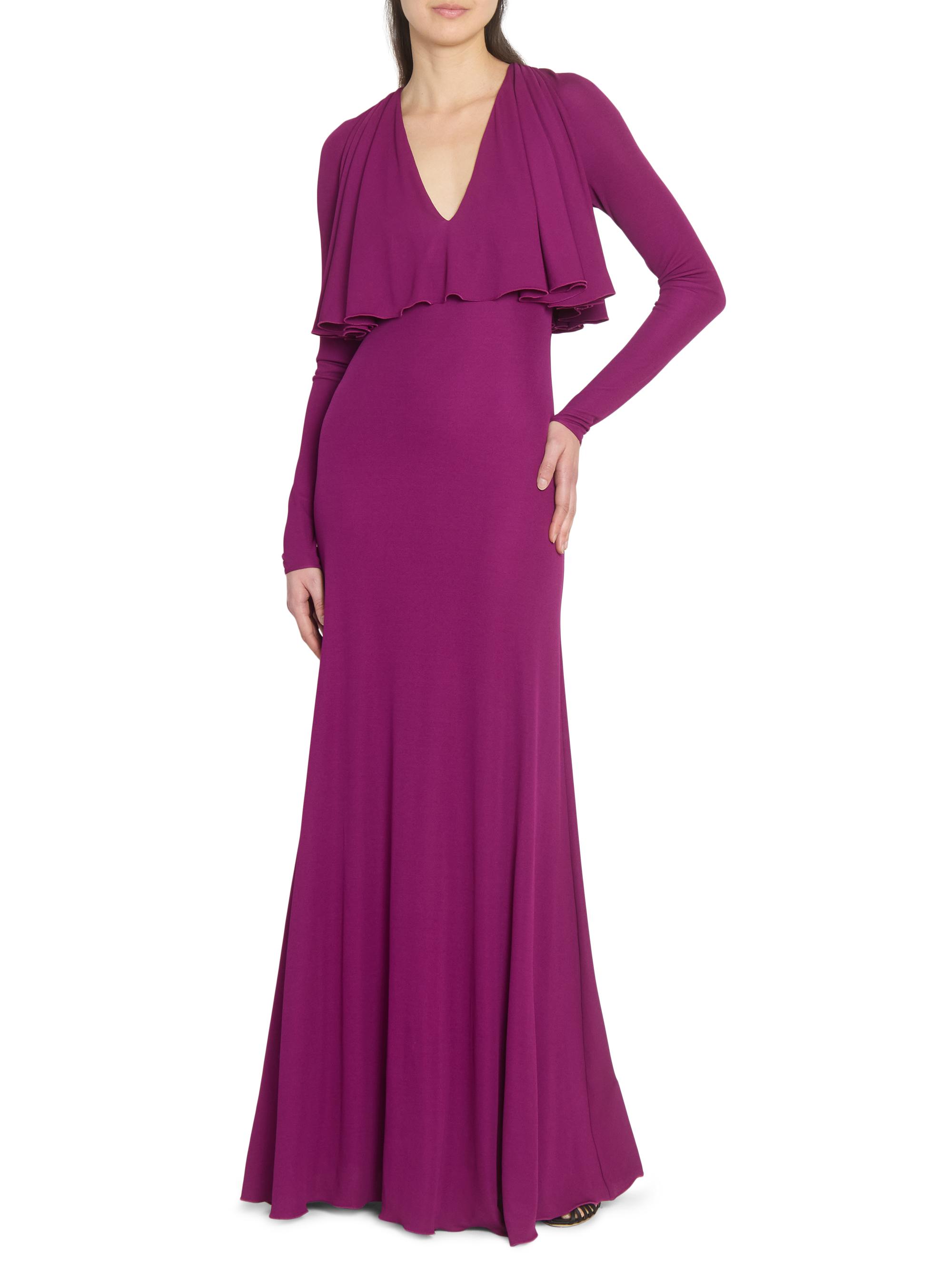 Giambattista Valli Cape Overlay Maxi Dress | Saks Fifth Avenue