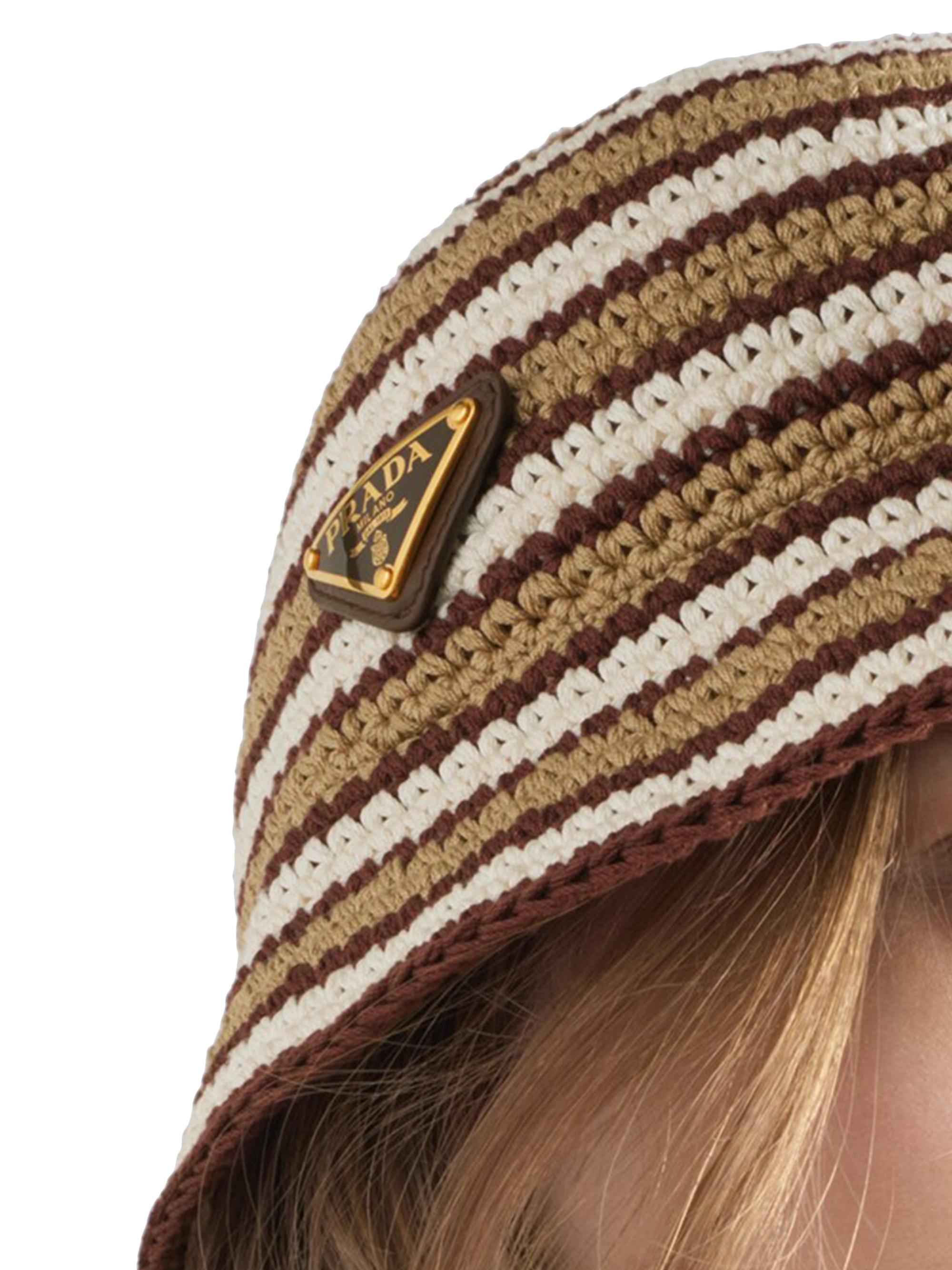 Prada Crochet Bucket Hat | Saks Fifth Avenue