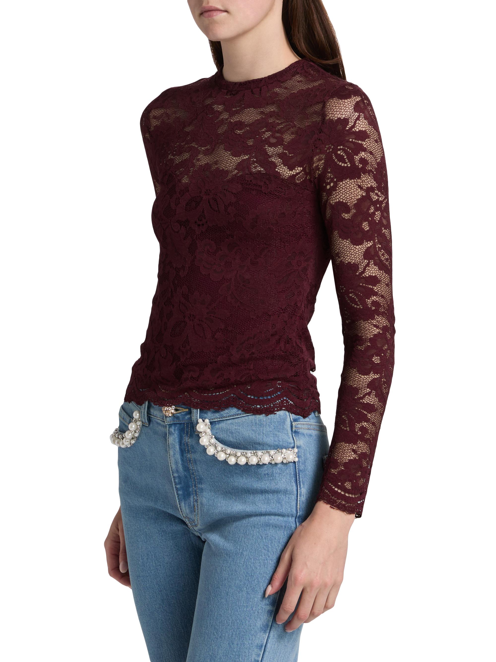 トップス shalomclub SL PURO LACE TOP トップス shalomclub SL PURO LACE TOP トップス shalomclub SL PURO