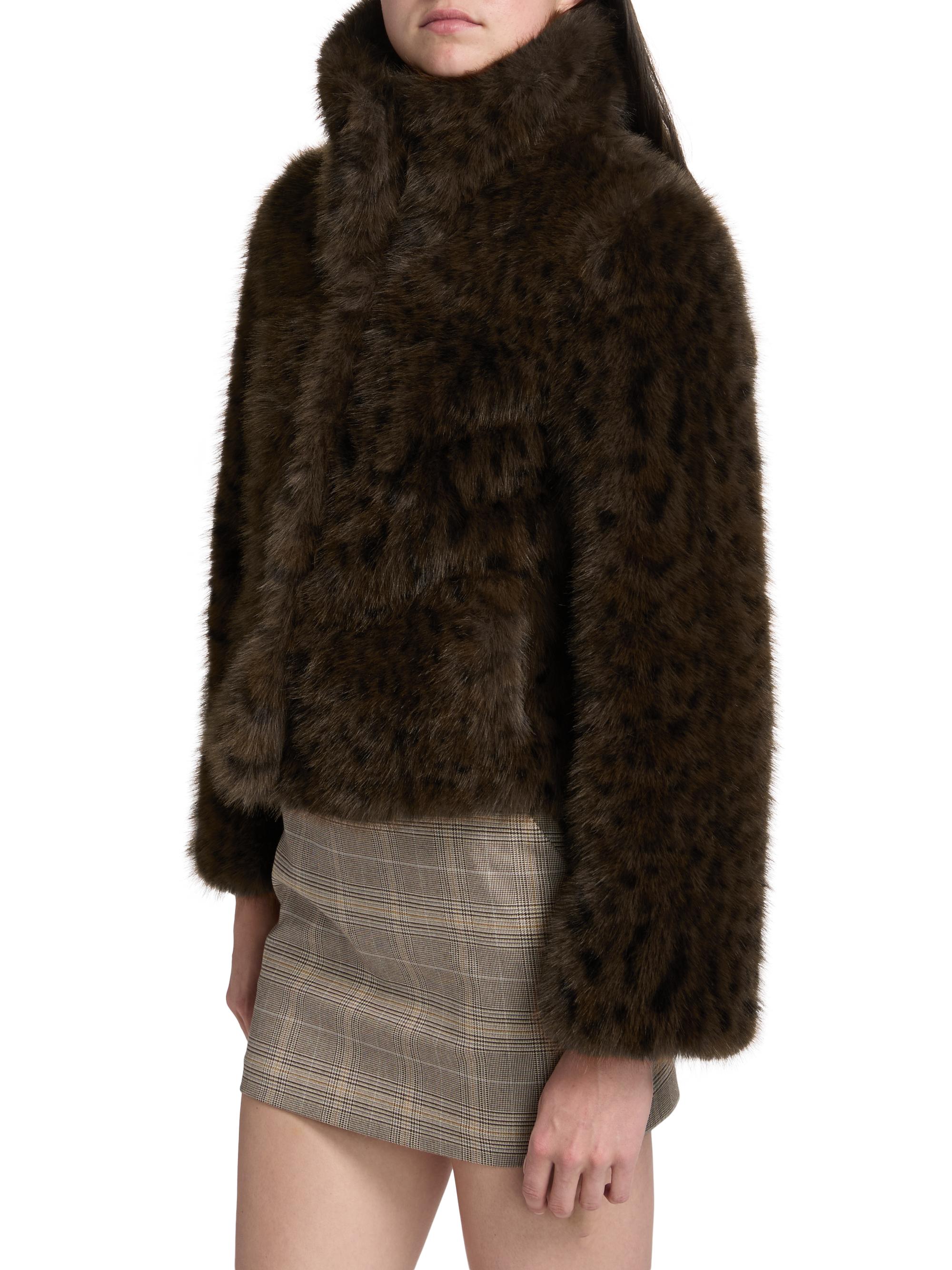 Generation Love Lexy Leopard Faux-Fur Jacket | Saks Fifth Avenue