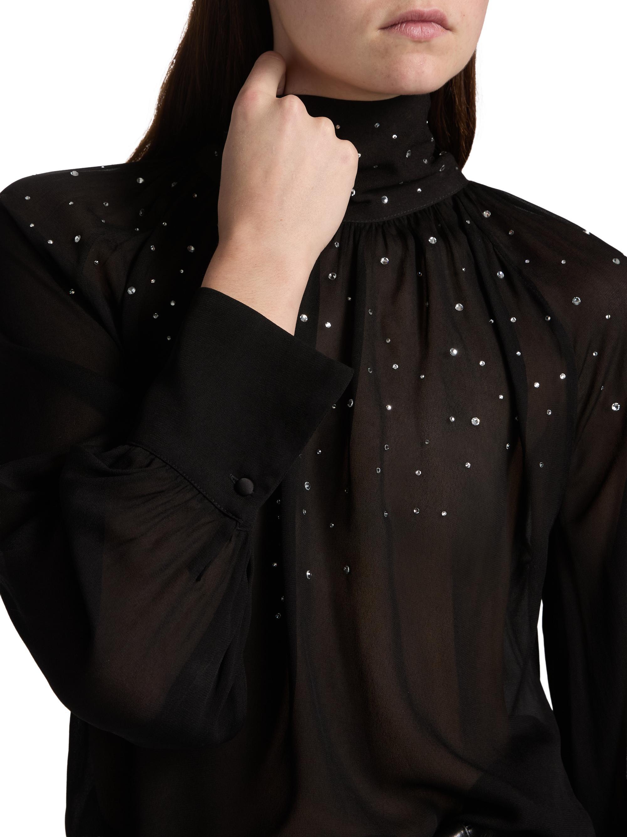 Generation Love Noor Crystal Raglan Blouse | Saks Fifth Avenue