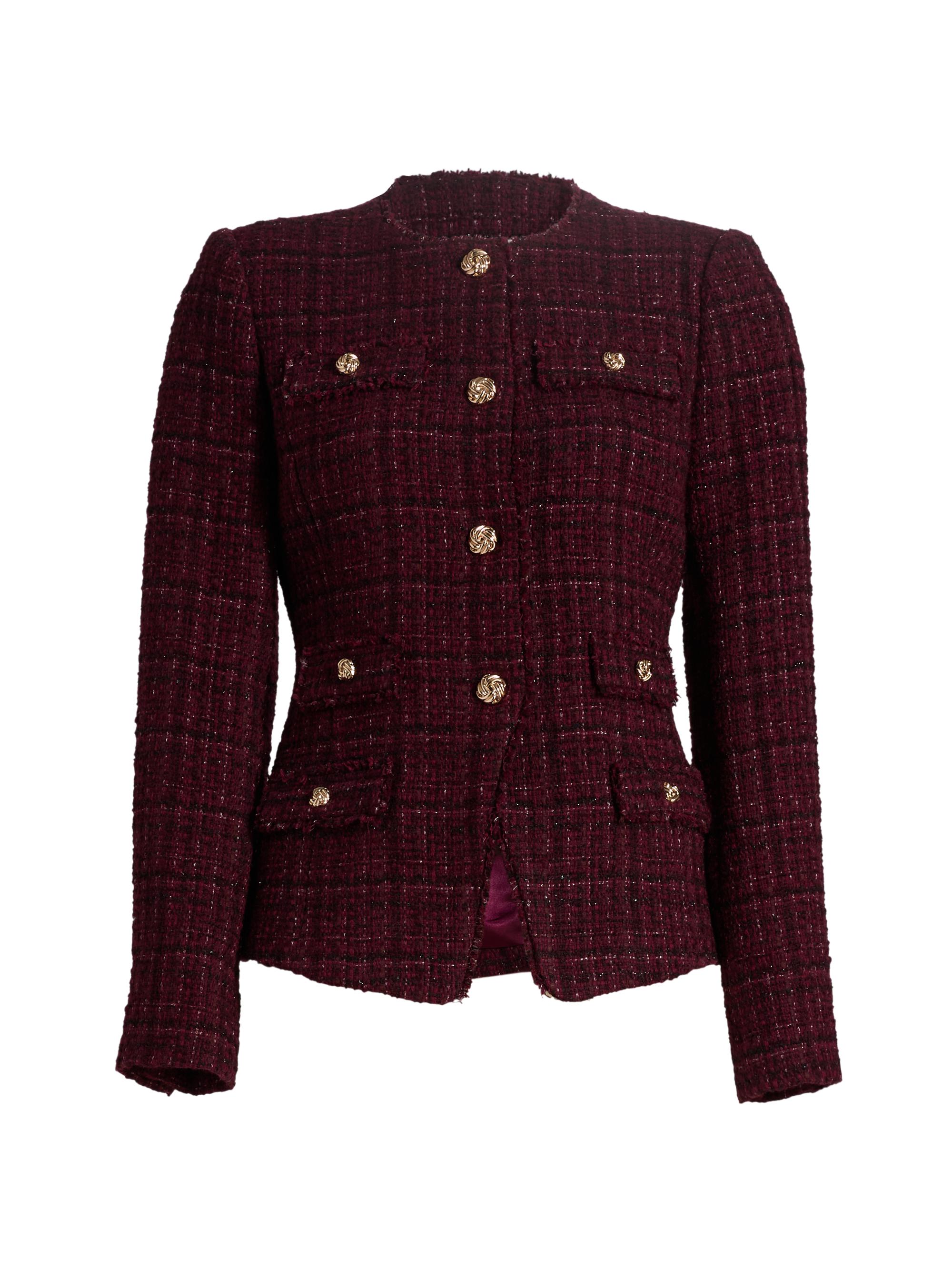 Generation Love Zio Plaid Tweed Jacket | Saks Fifth Avenue