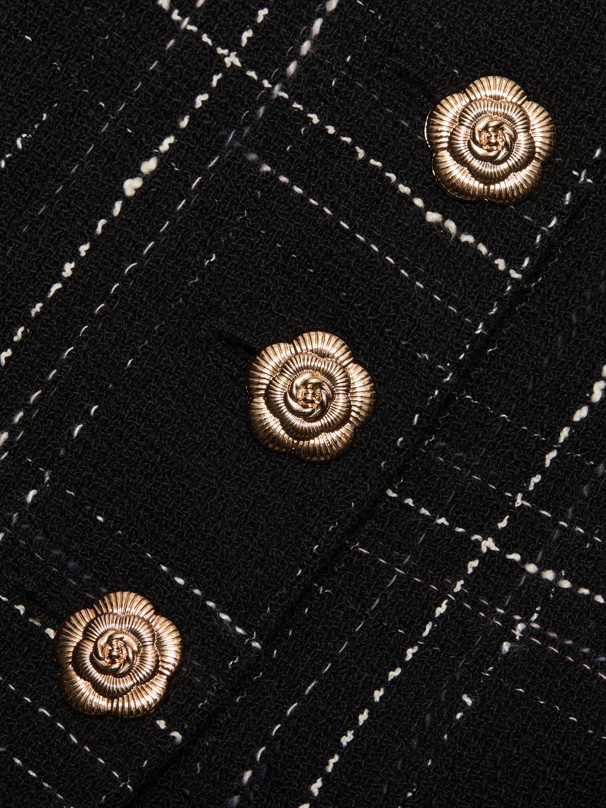 Generation Love Ophelia Windowpane Tweed Jacket | Saks Fifth Avenue
