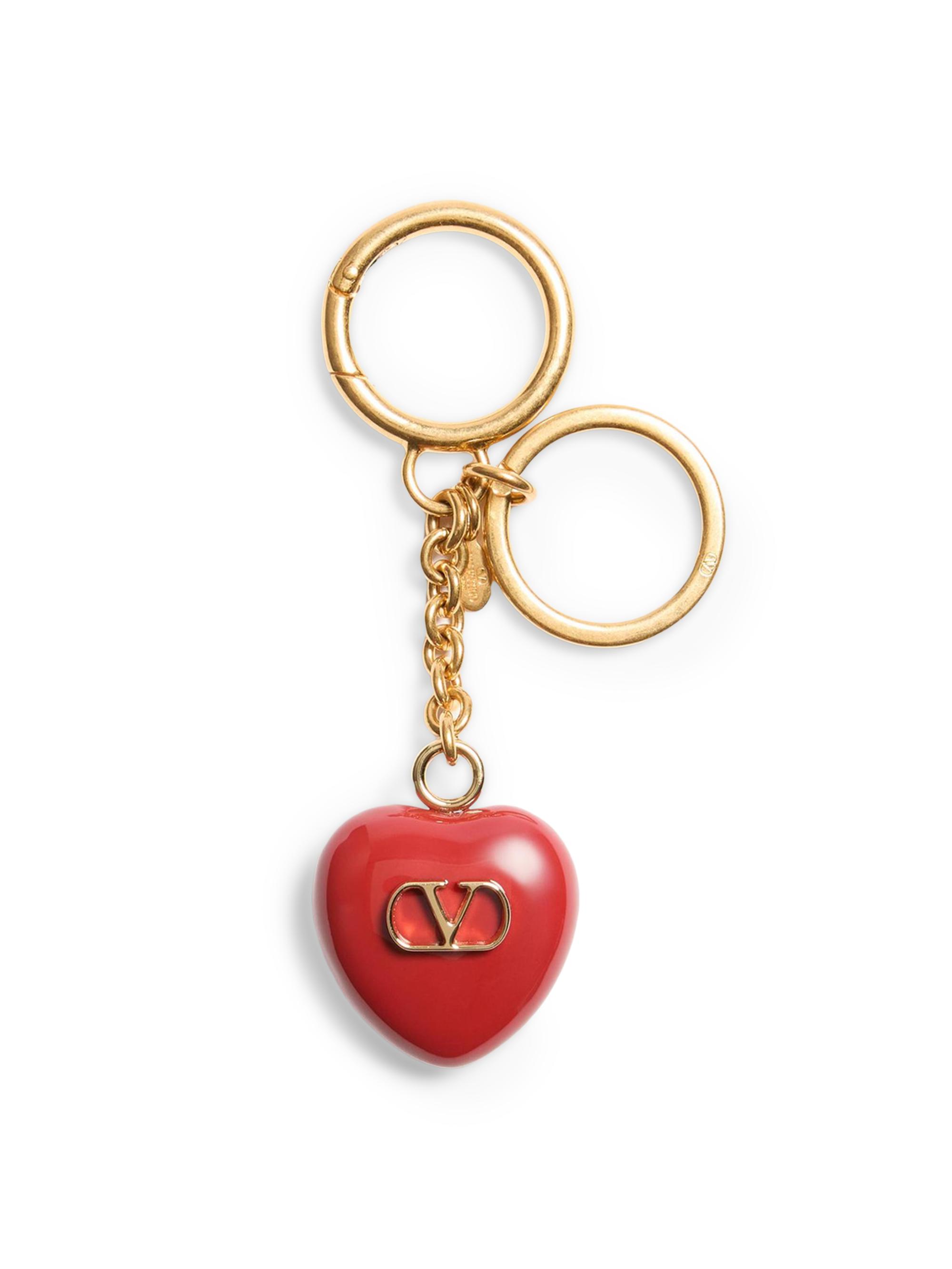 Valentino Garavani Chez Valentino Metal and Enamel Bag Charm with