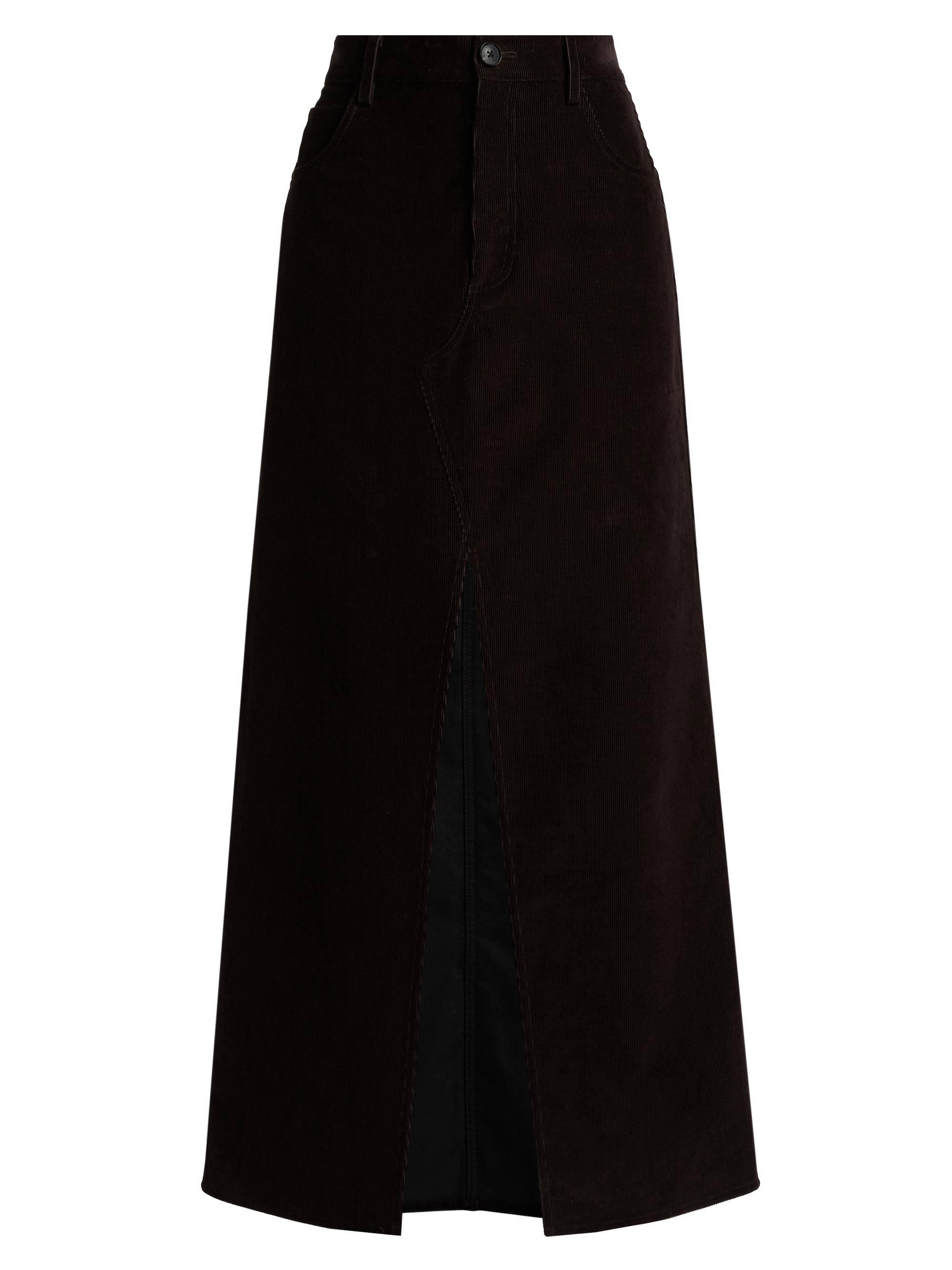Co Essentials Elastic-Waist Pleated Skirt | Saks Fifth Avenue