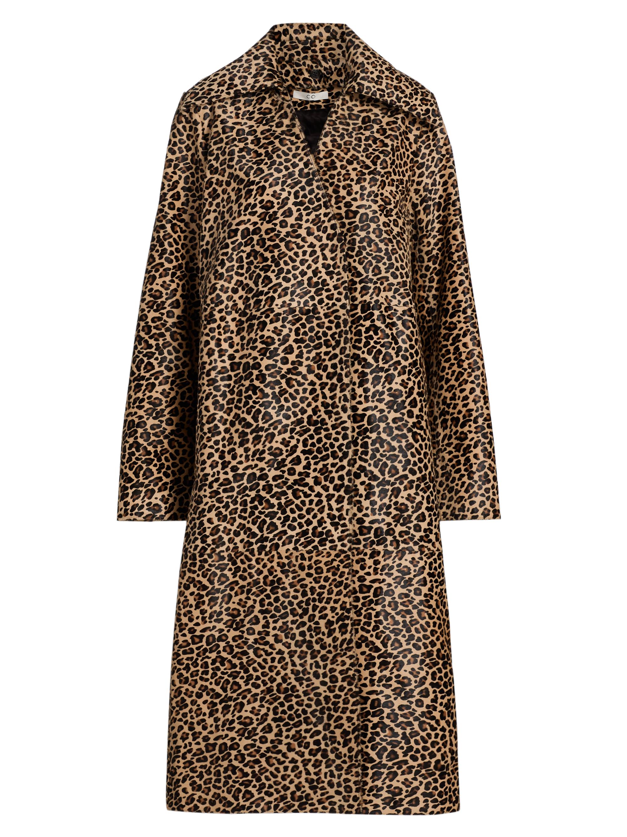 Cheetah Calf Hair Coat