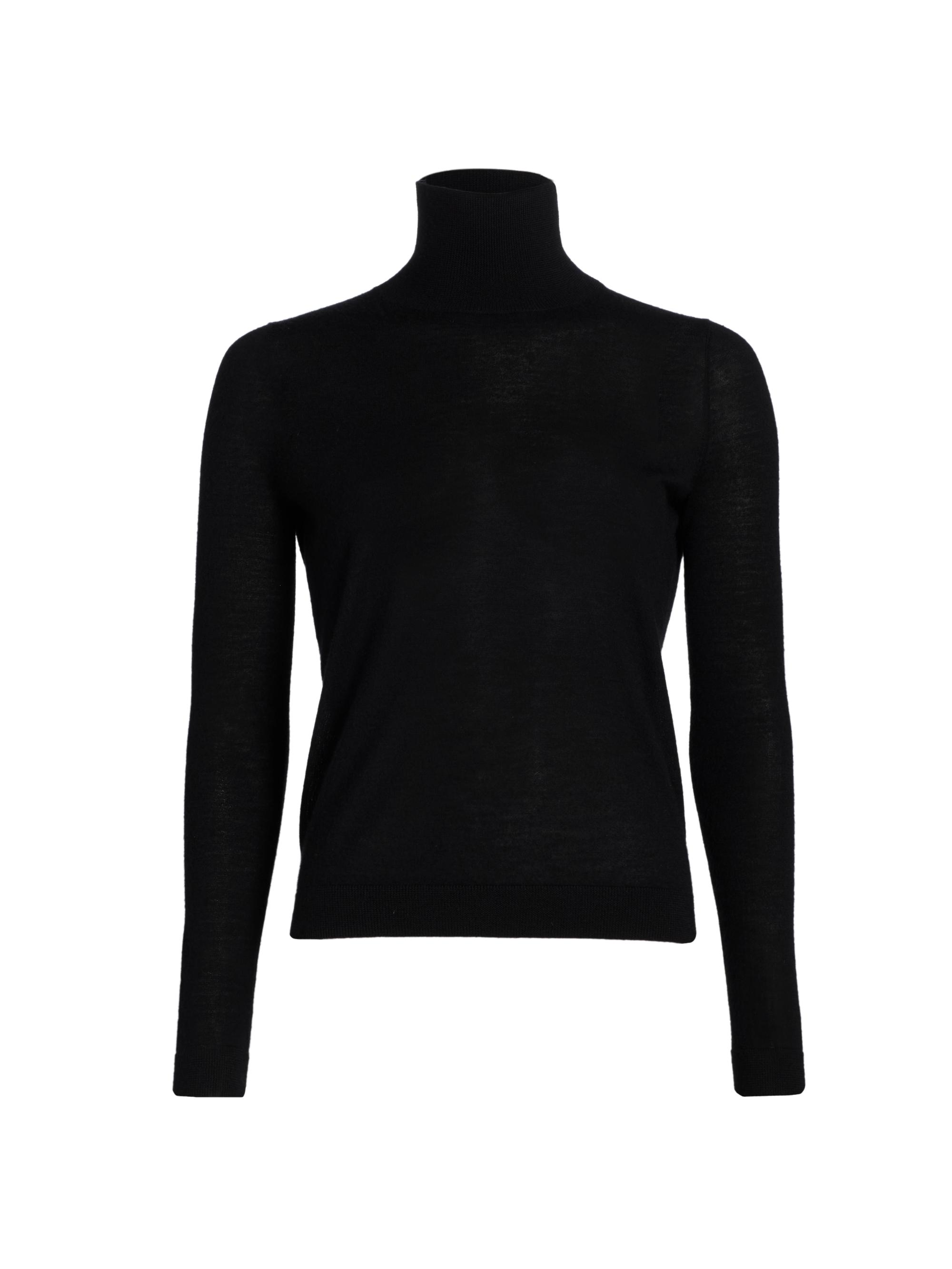 Co Women's Cashmere Turtleneck Sweater - Black
