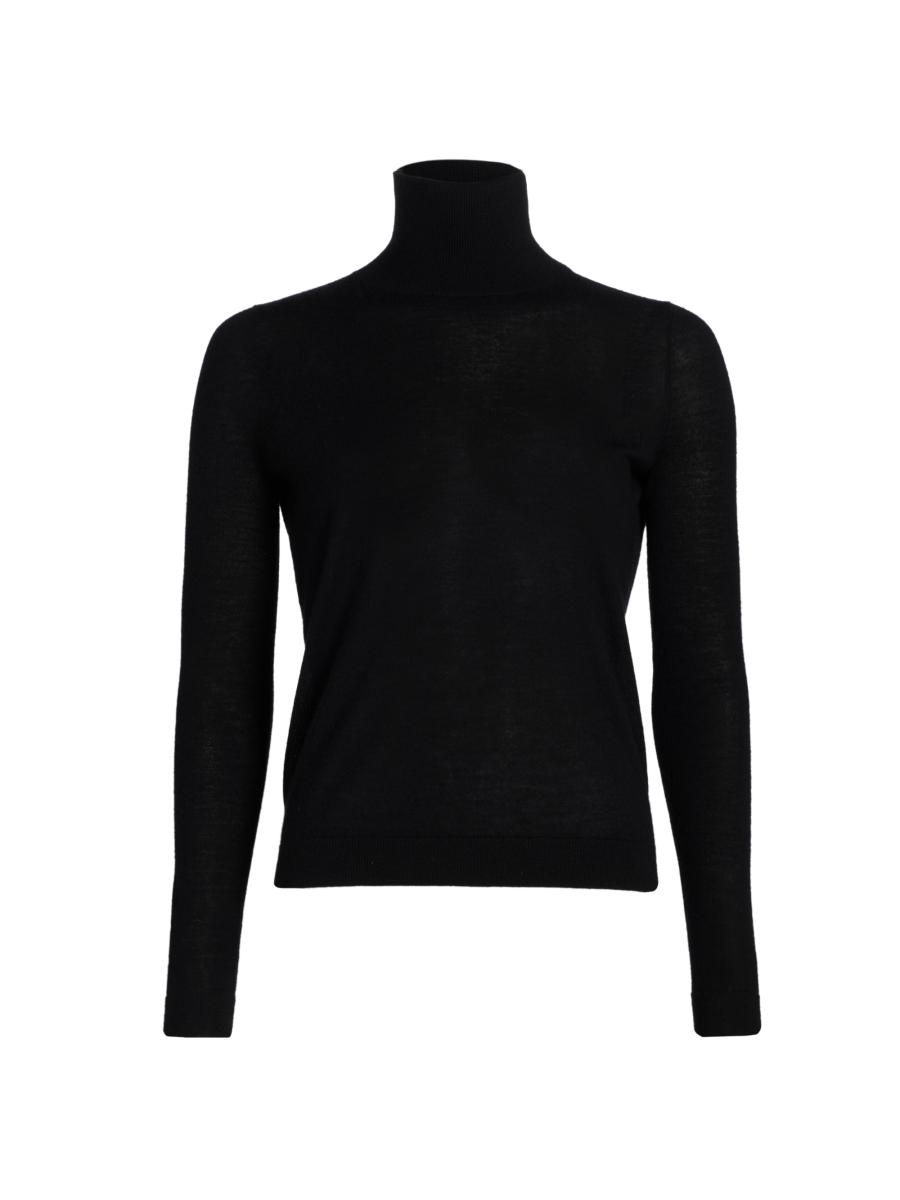 Co Women's Cashmere Turtleneck Sweater In Black