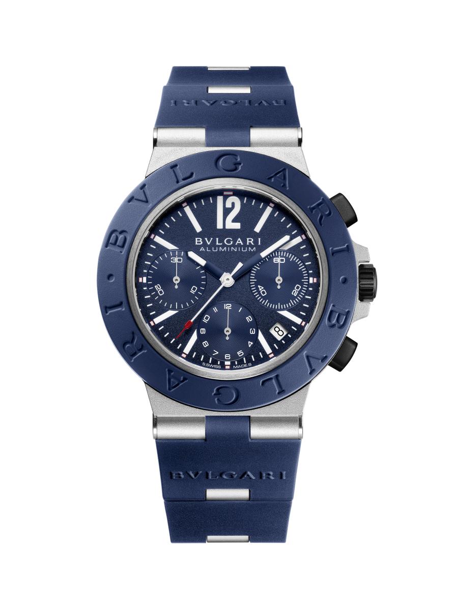BVLGARI BVLGARI BVLGARI Aluminum, Titanium & Rubber Chronograph