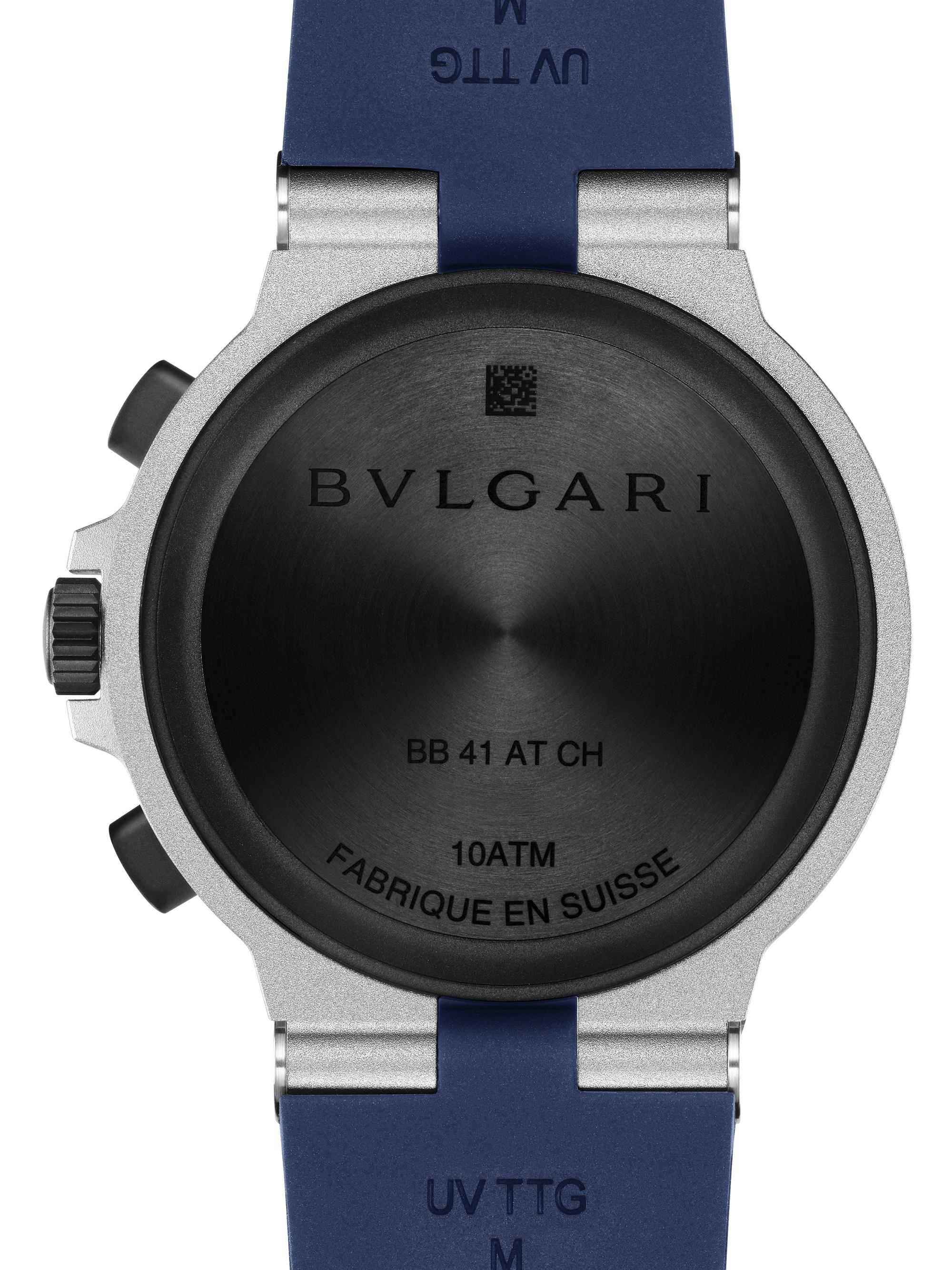 BVLGARI BVLGARI BVLGARI Aluminum, Titanium & Rubber Chronograph