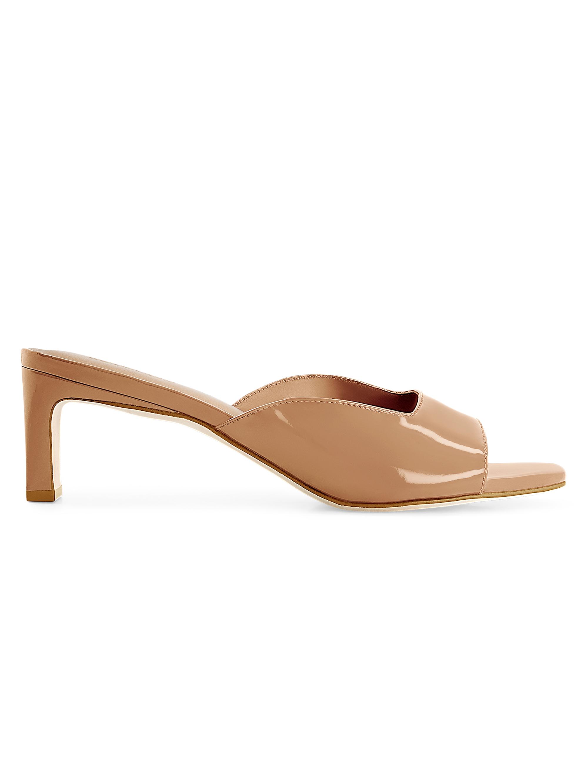 Bernardo Women's Cenza Kitten Heel Mules - Dune