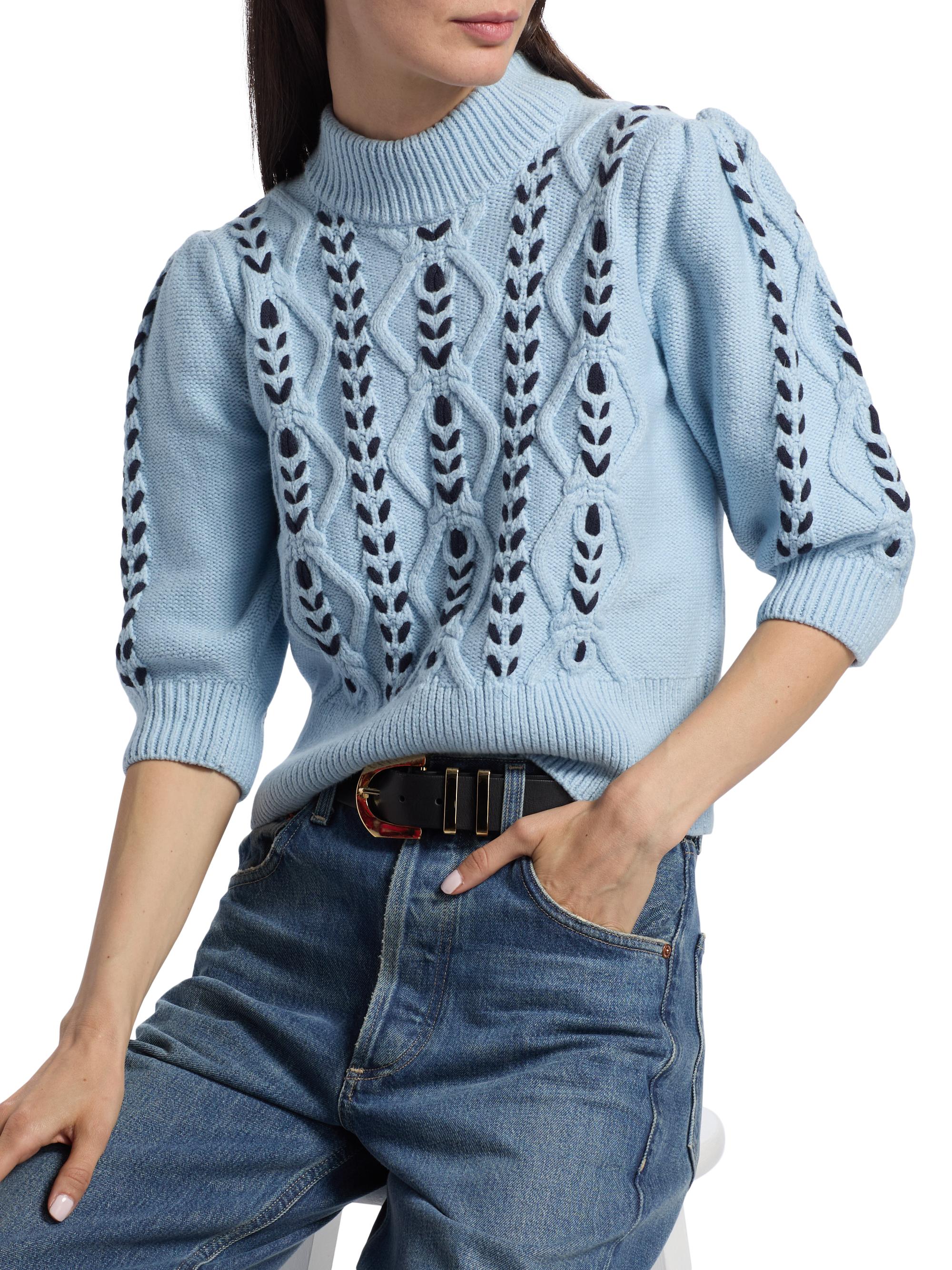 Rails Addy Open-Knit Sweater | Saks Fifth Avenue