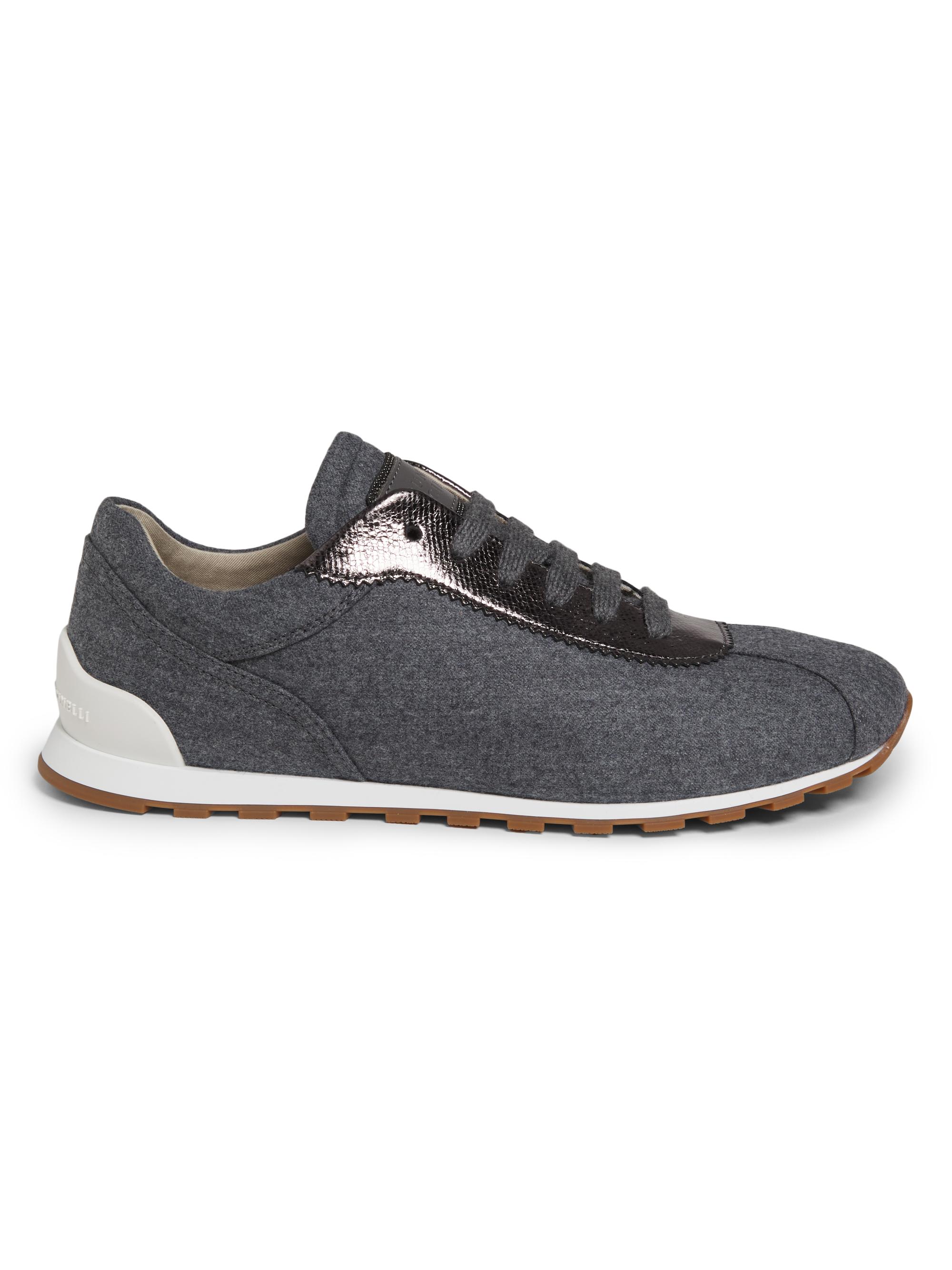 Brunello Cucinelli Textile Low-Top Sneakers | Saks Fifth Avenue
