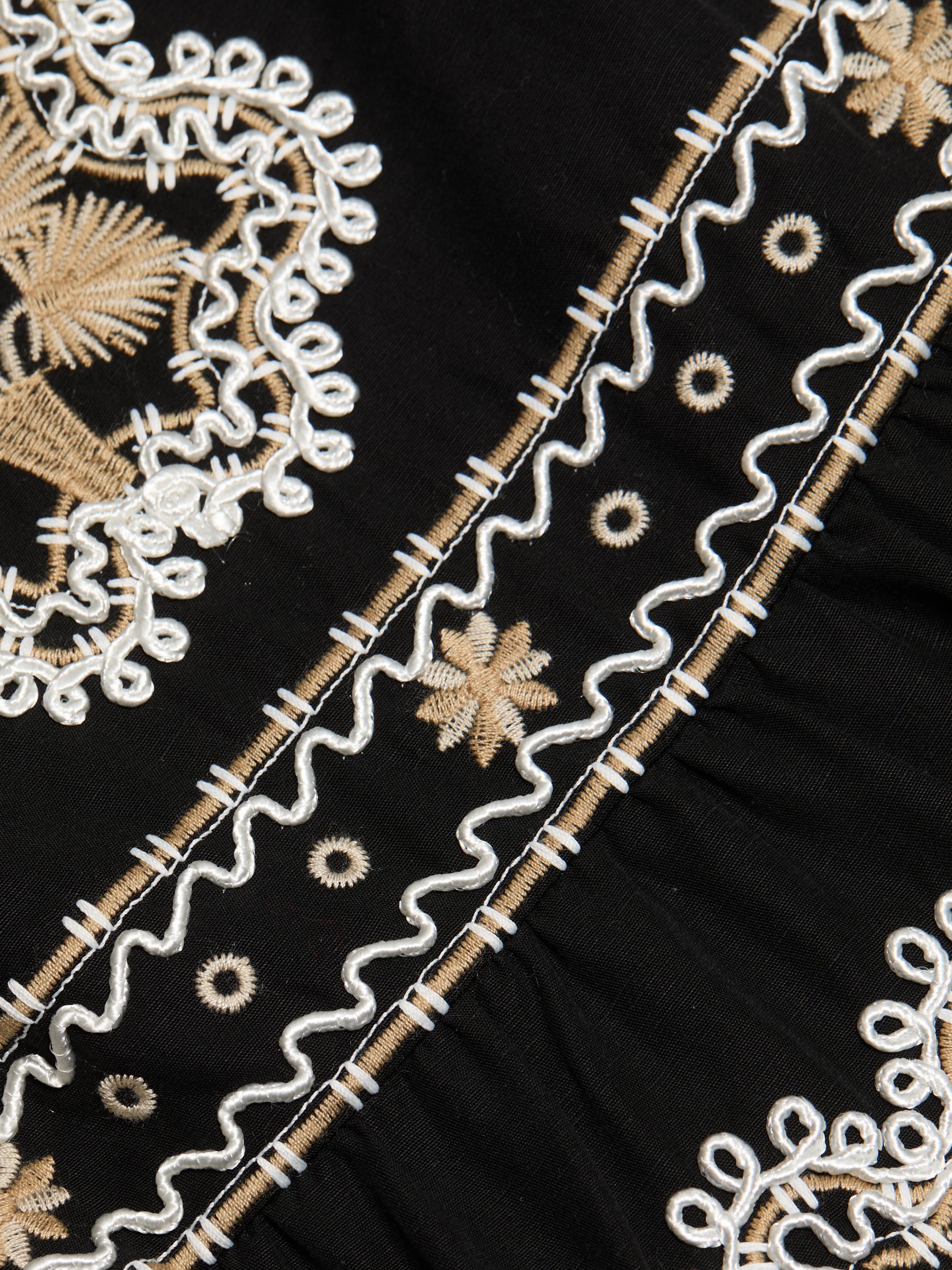 Elie Tahari Ellisah Embroidered Maxi Dress | Saks Fifth Avenue