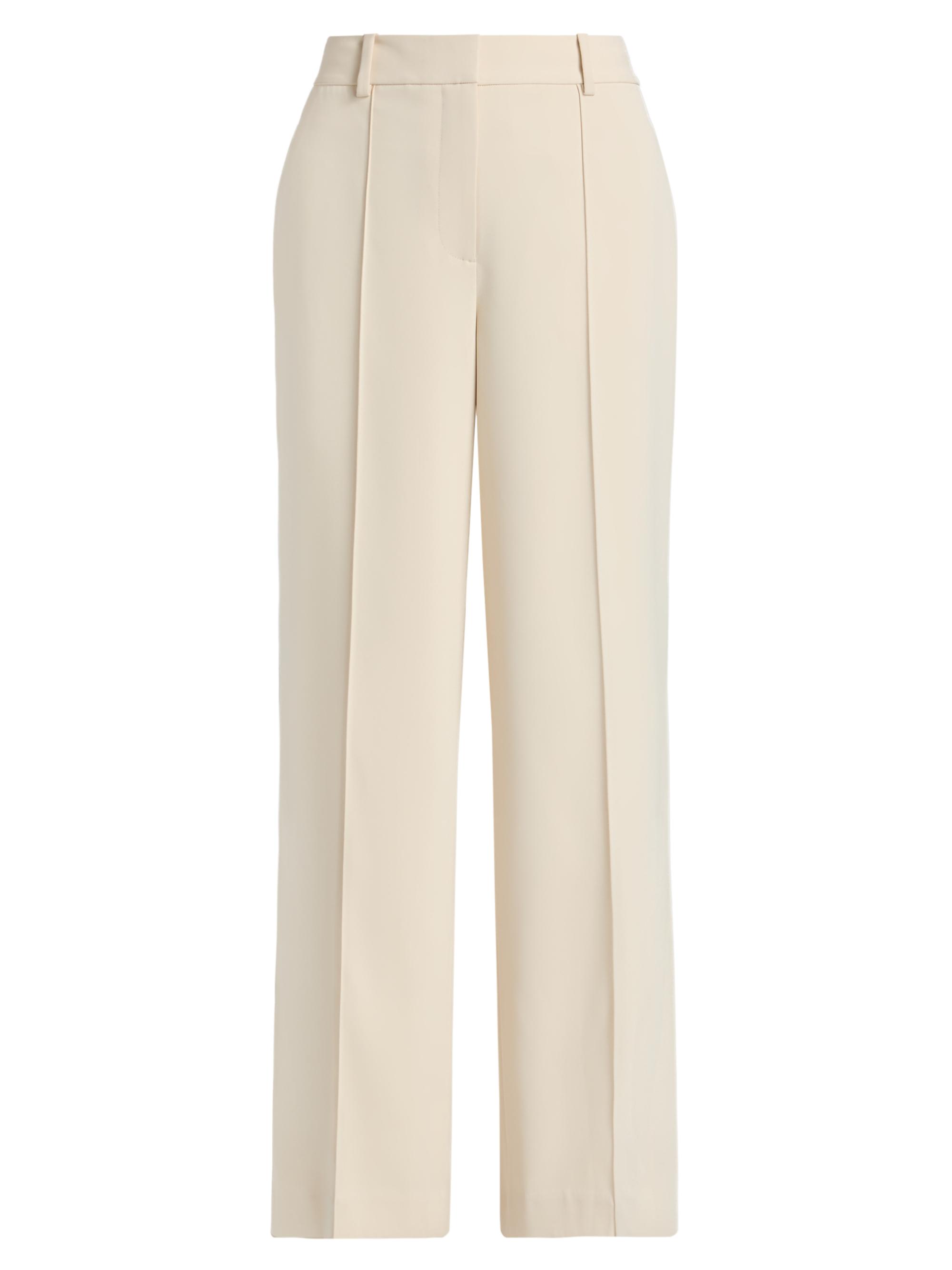 Polo Ralph Lauren Wool Pleated Wide-Leg Pants | Saks Fifth Avenue
